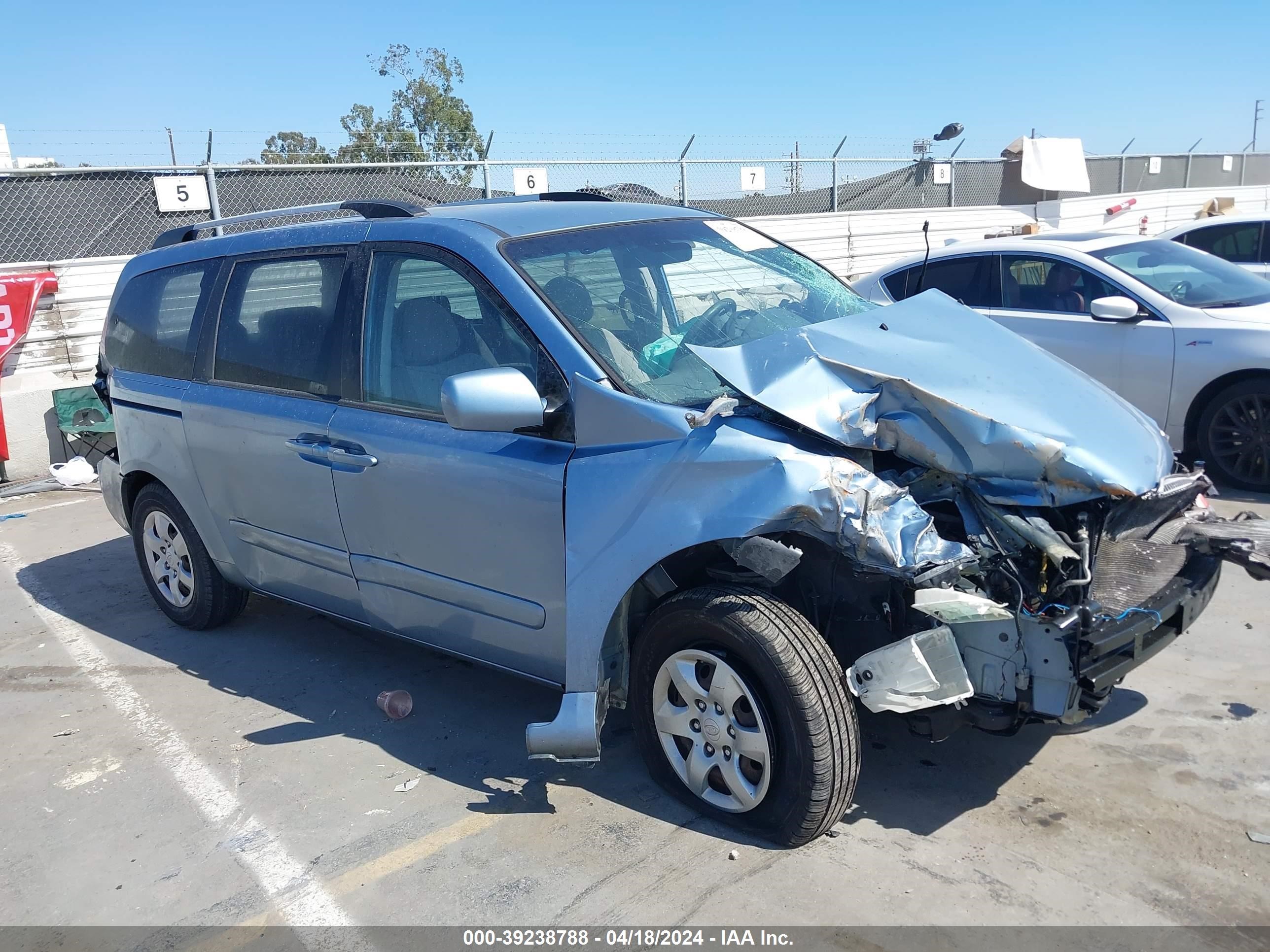 kia sedona 2009 kndmb233696300424