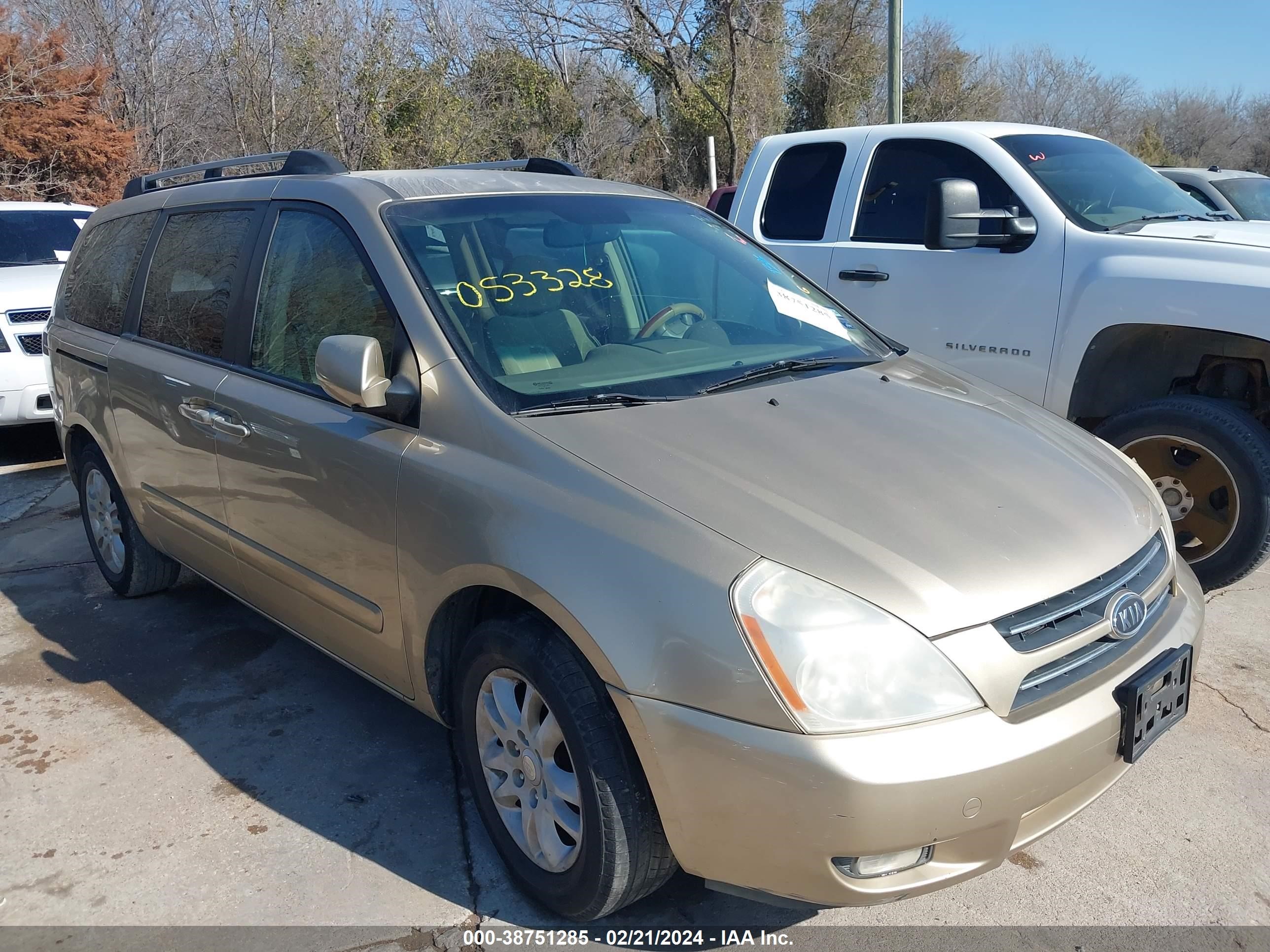 kia sedona 2006 kndmb233766053328