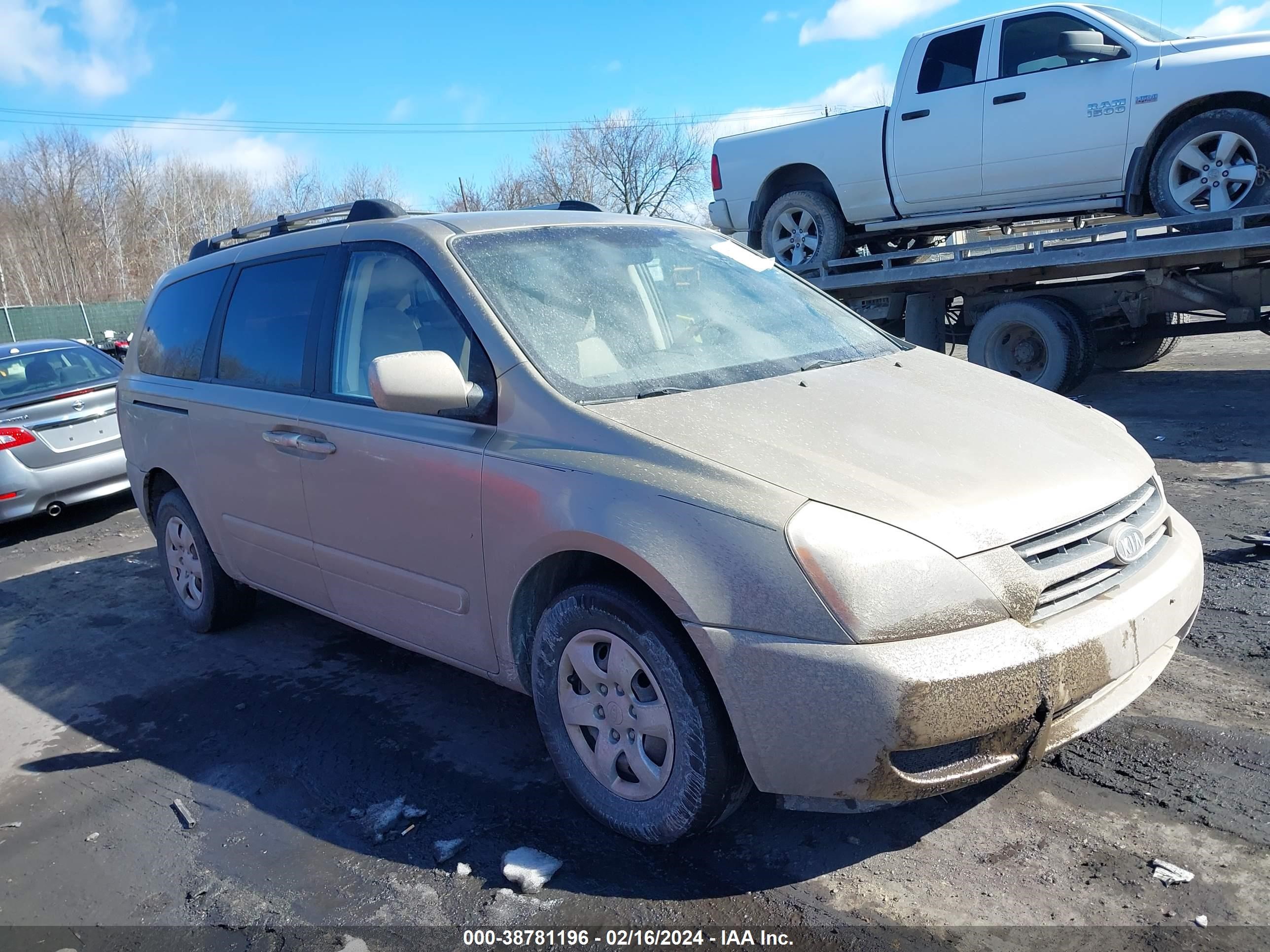 kia sedona 2007 kndmb233876104496