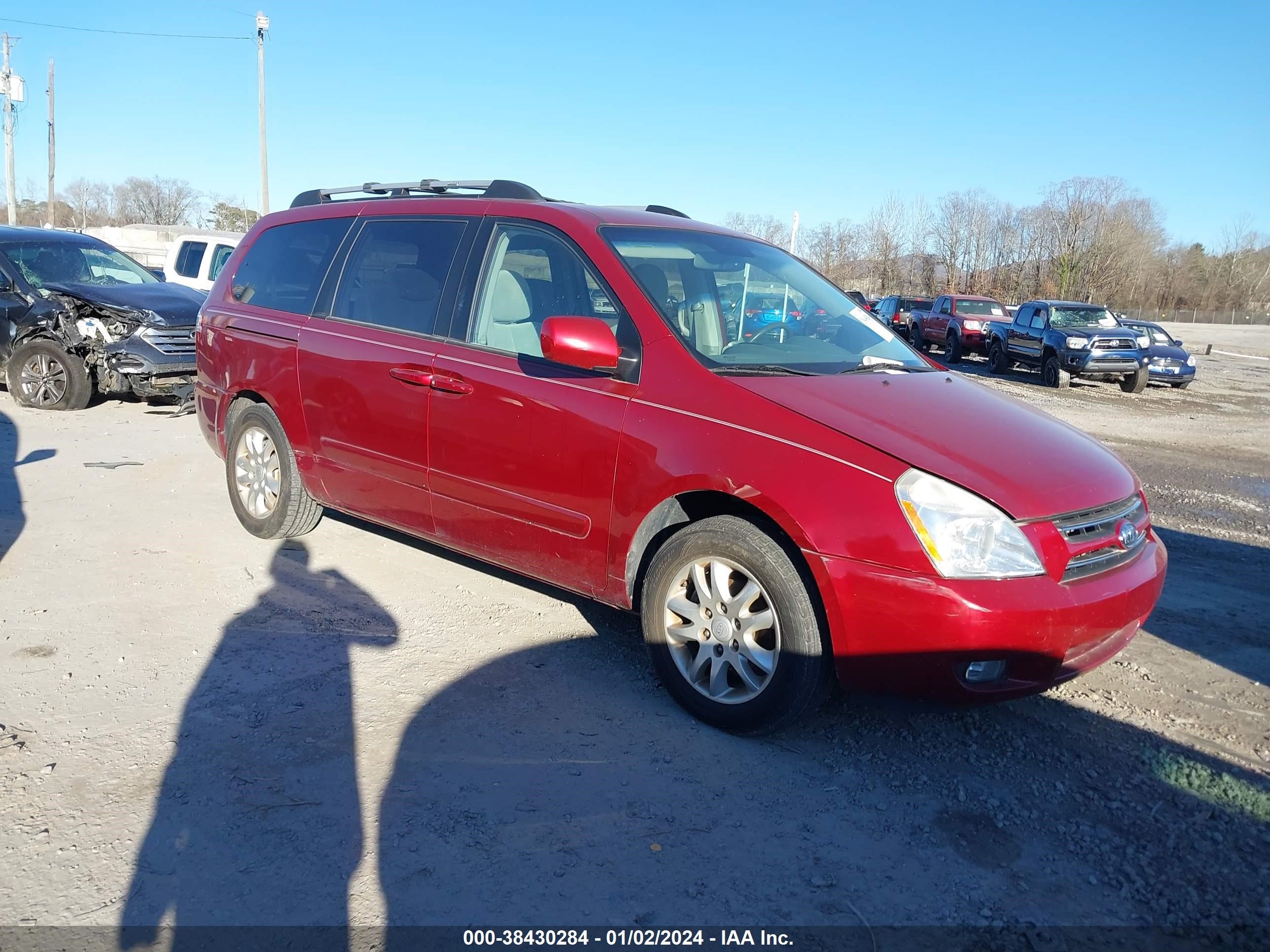 kia sedona 2007 kndmb233876180056