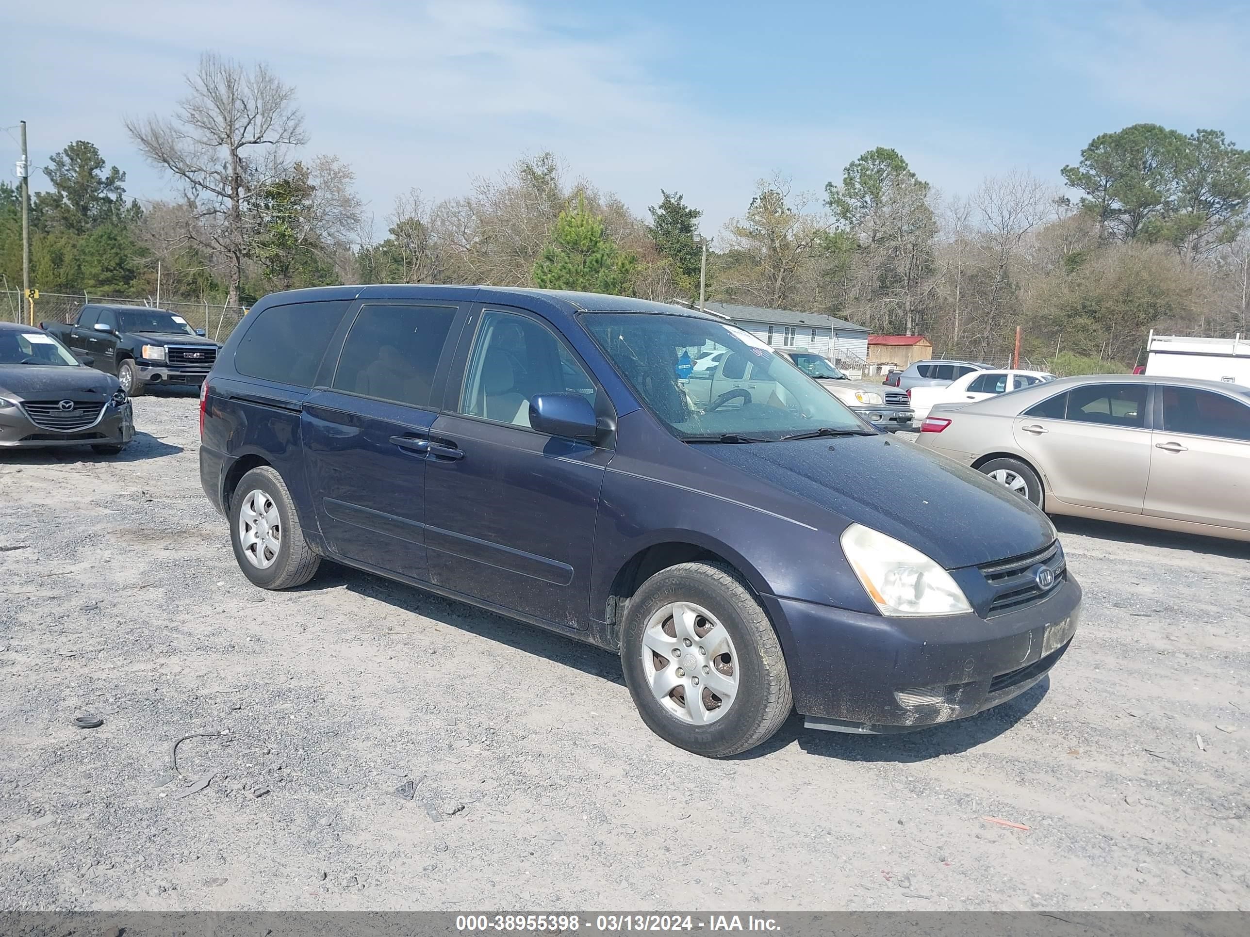 kia sedona 2006 kndmb233x66057163