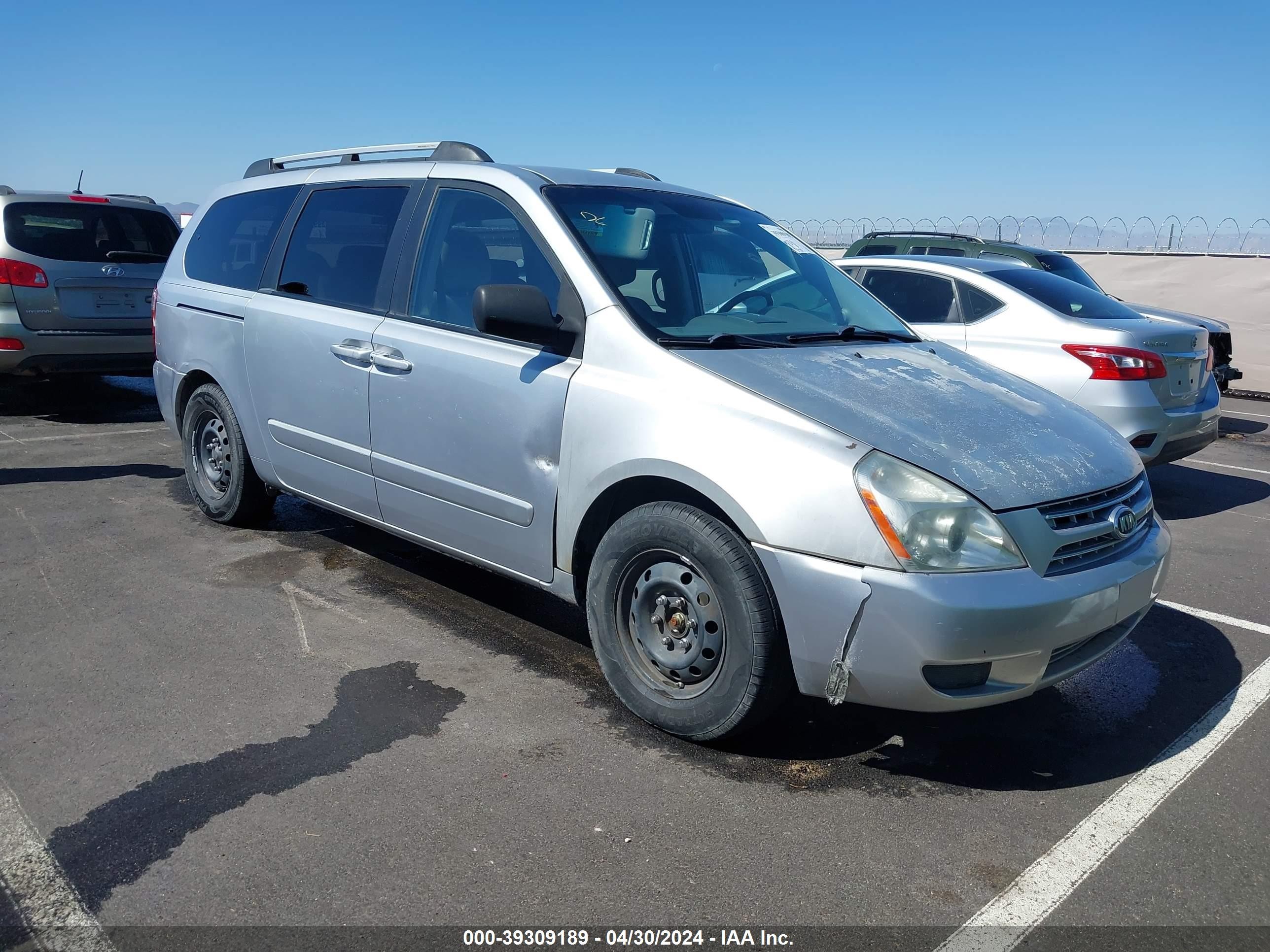 kia sedona 2007 kndmb233x76105942