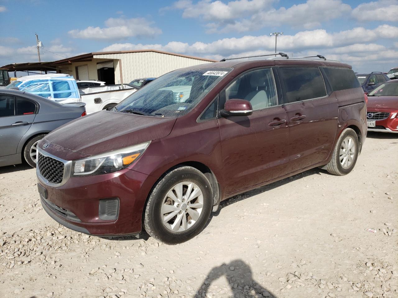 kia sedona 2016 kndmb5c10g6165678