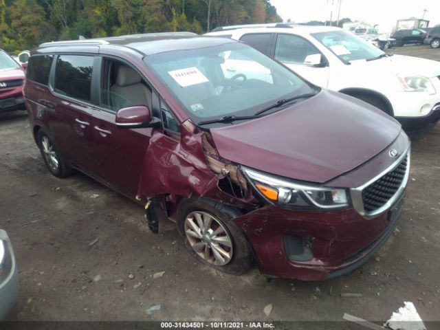 kia sedona 2016 kndmb5c12g6094225