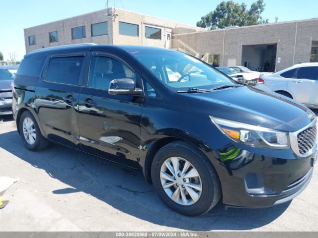 kia sedona 2016 kndmb5c12g6114019