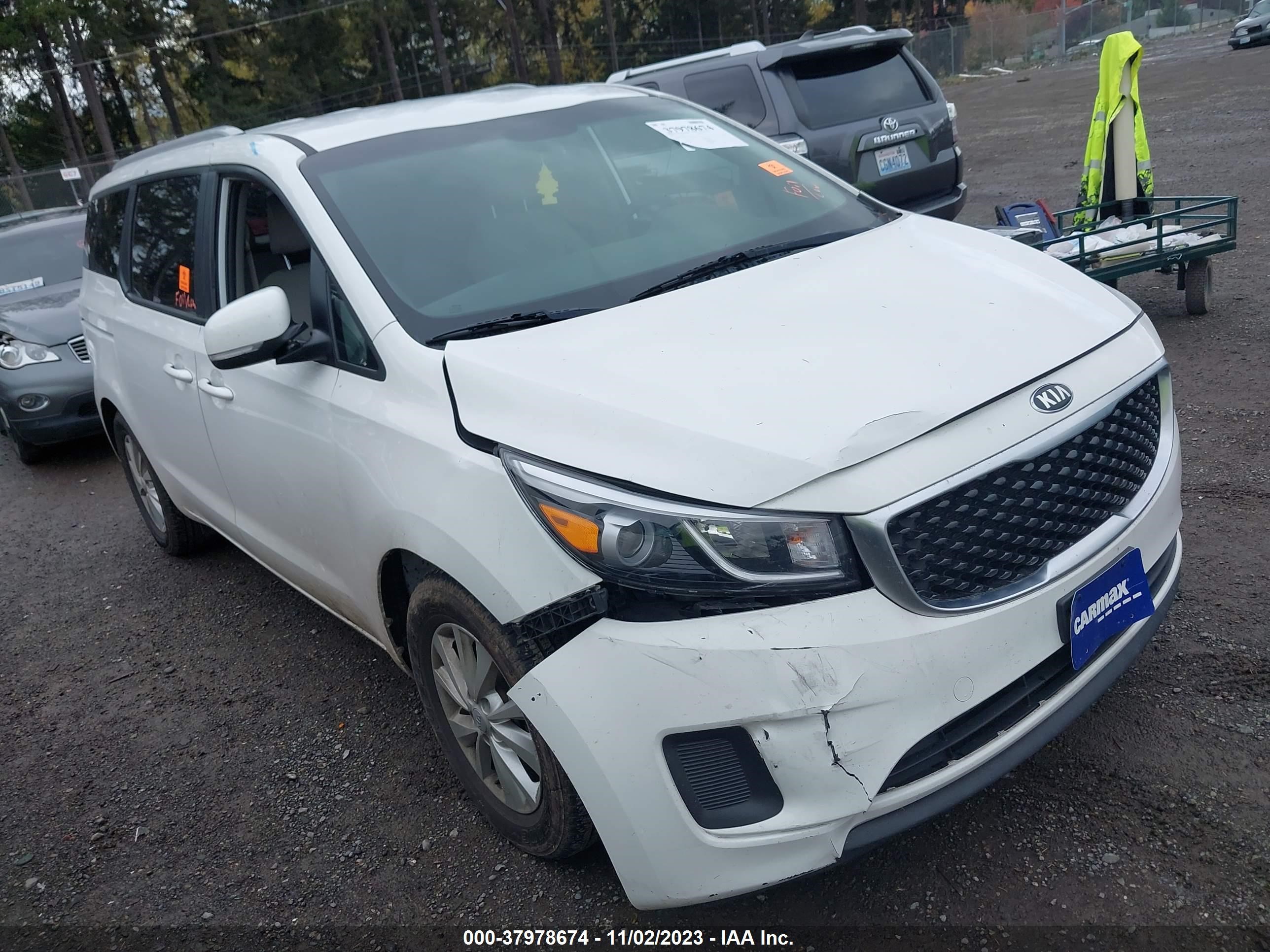 kia sedona 2016 kndmb5c12g6116756