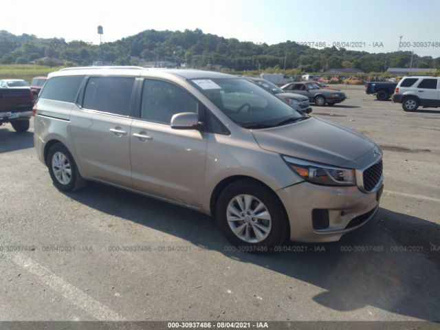 kia sedona 2016 kndmb5c12g6165035