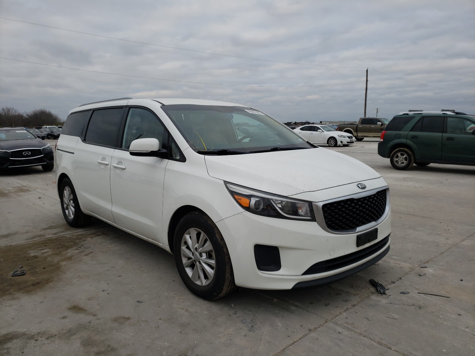 kia sedona lx 2016 kndmb5c14g6092234