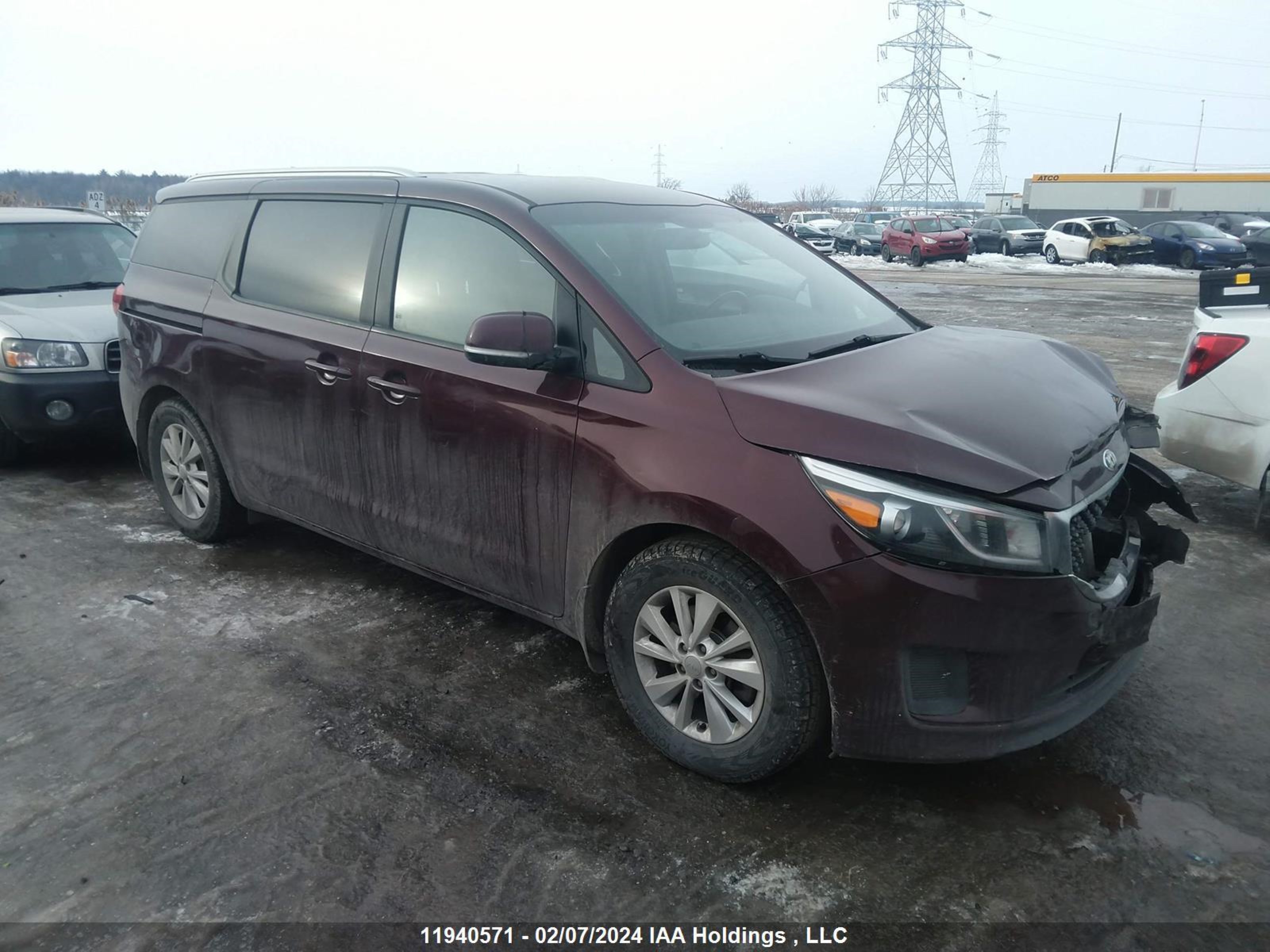 kia sedona 2016 kndmb5c19g6208334