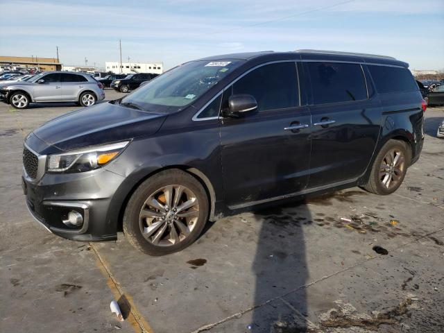 kia sedona sxl 2016 kndme5c13g6186242