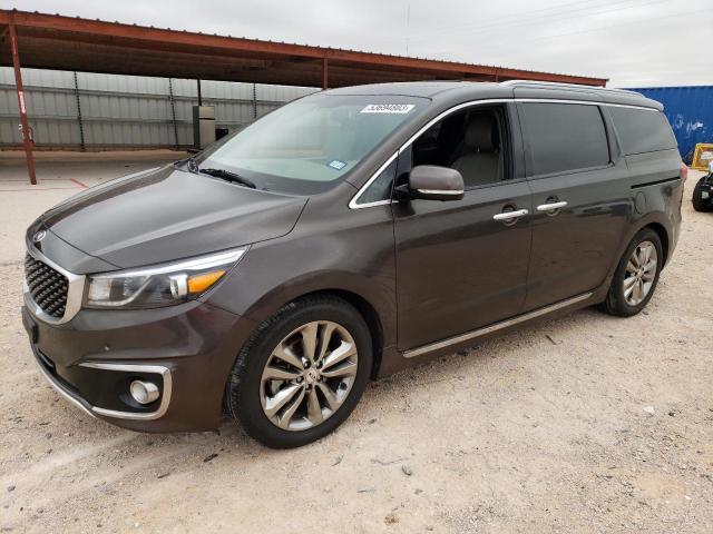 kia sedona sxl 2018 kndme5c16j6381727