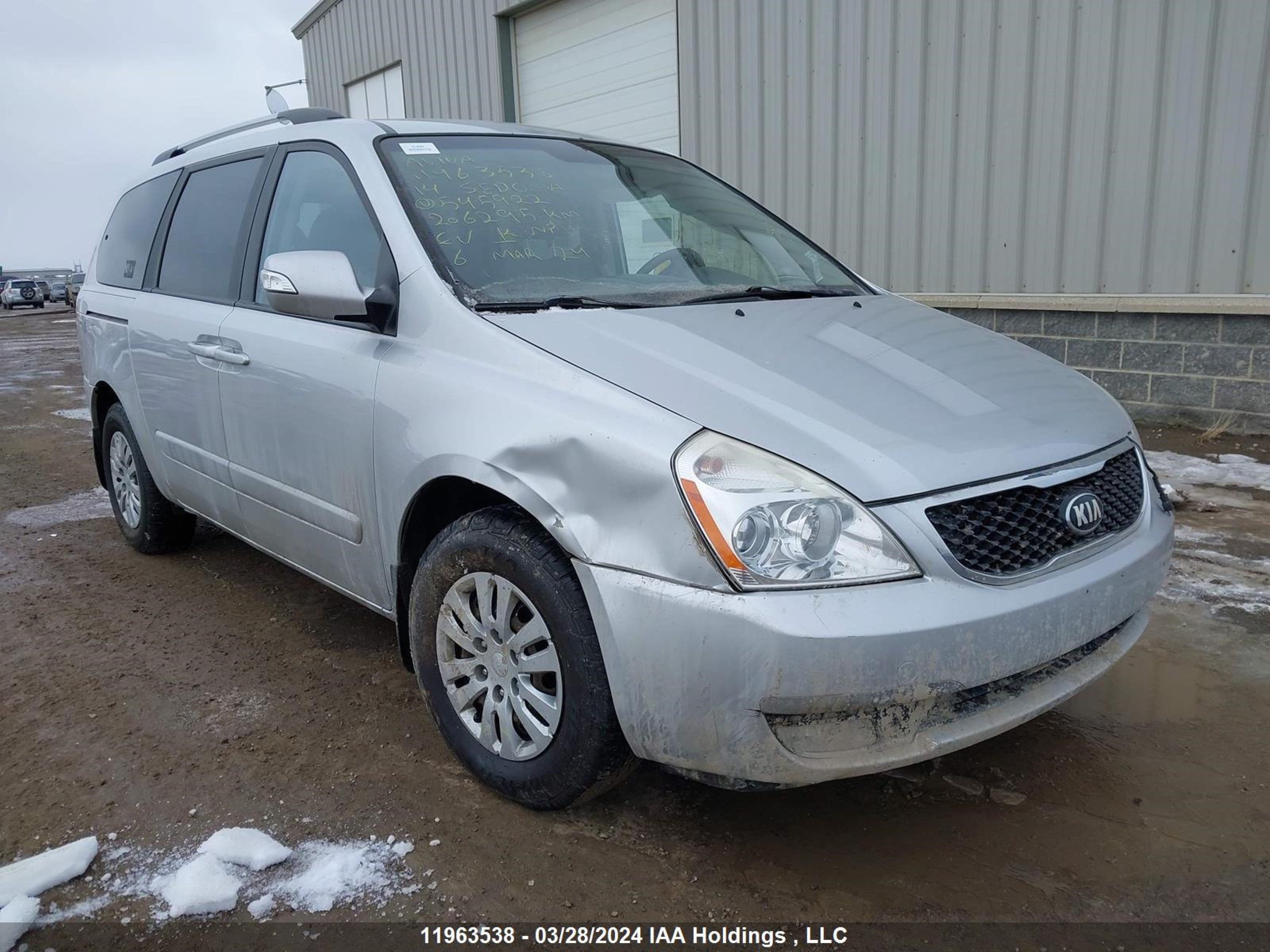 kia sedona 2014 kndmg4c75e6545922