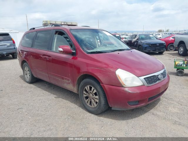 kia sedona 2011 kndmg4c7xb6386990