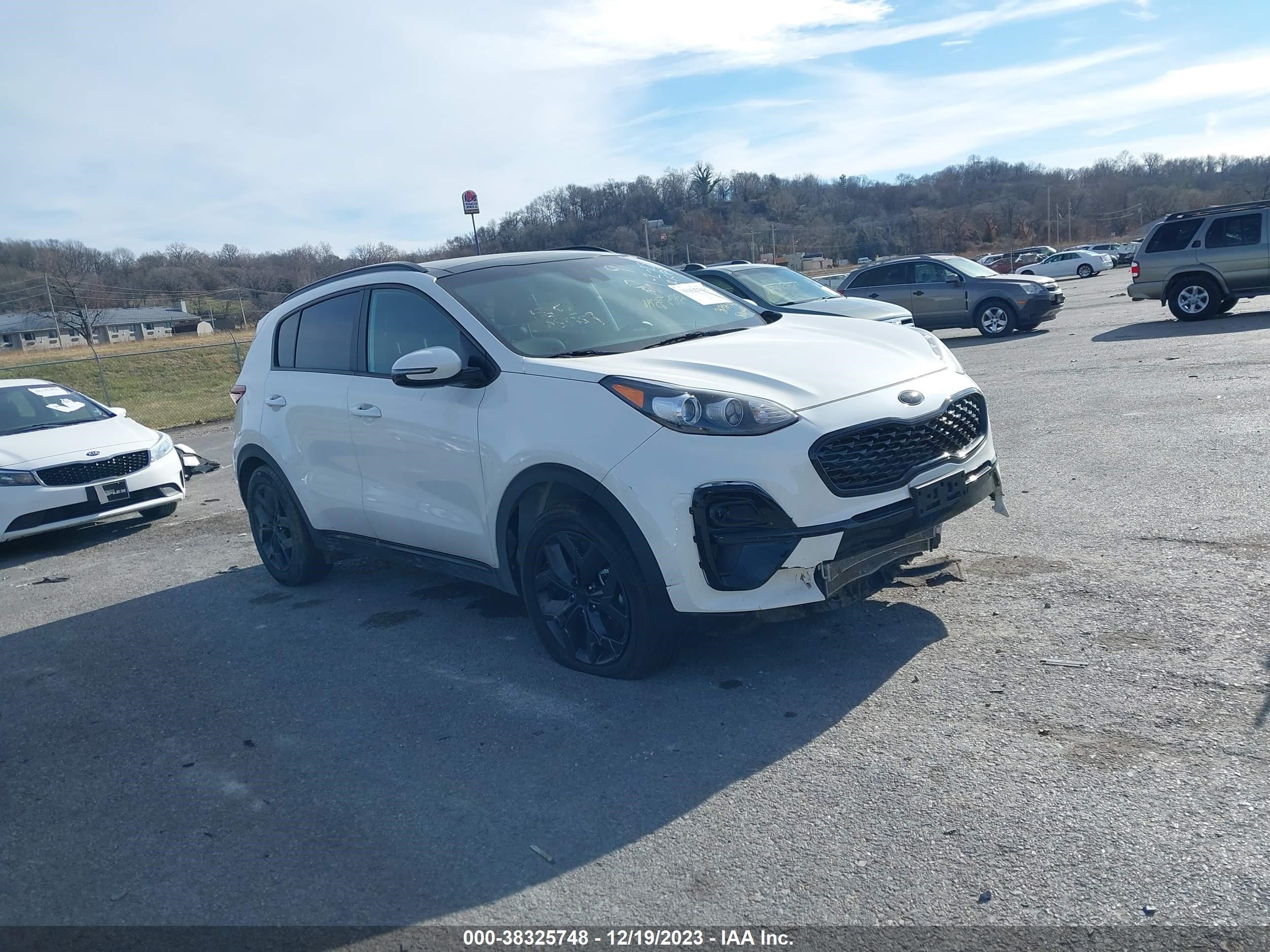 kia sportage 2021 kndp63ac3m7856980