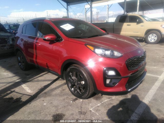 kia sportage 2021 kndp63ac9m7884105