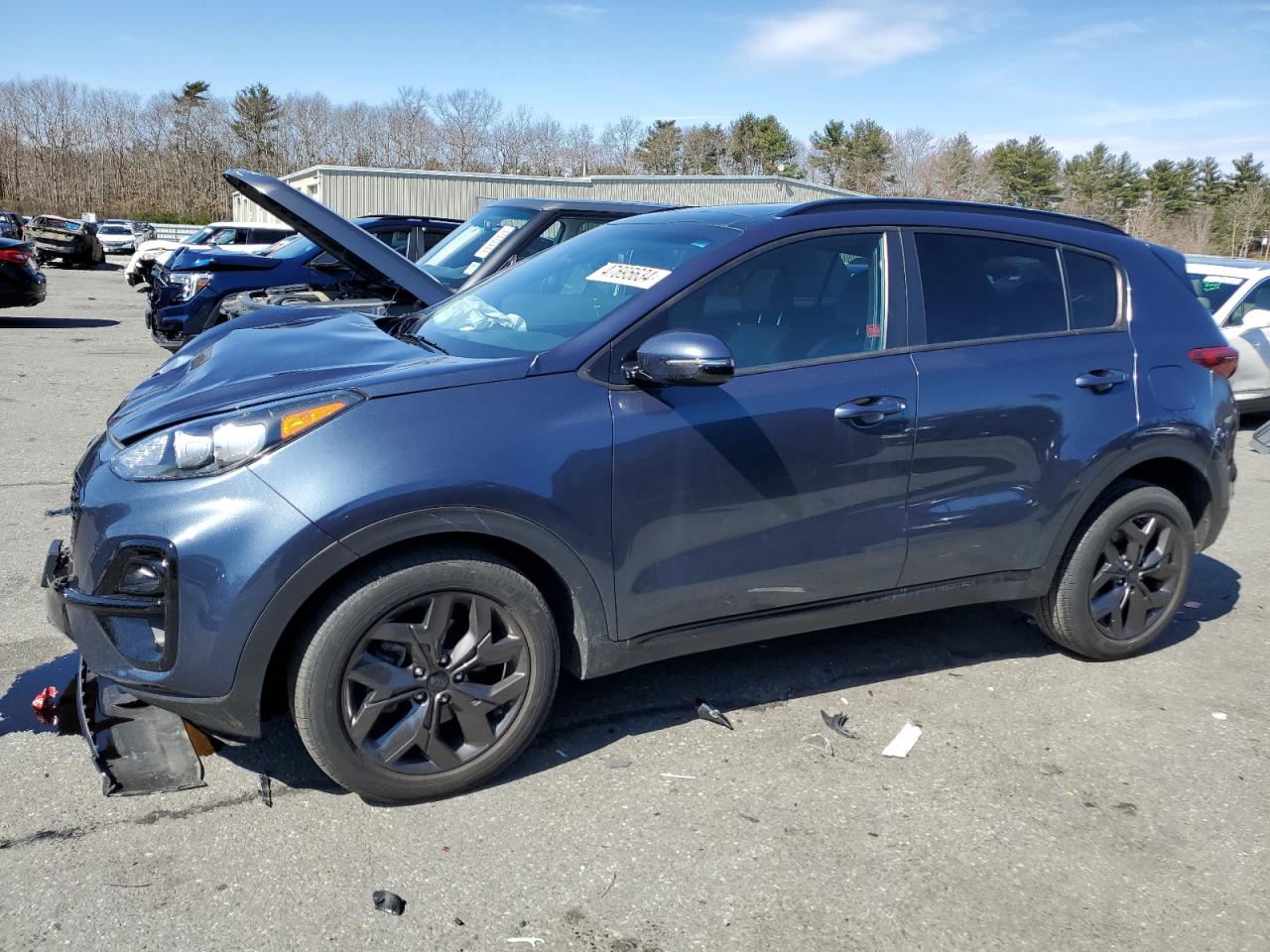 kia sportage 2022 kndp6cac8n7954145