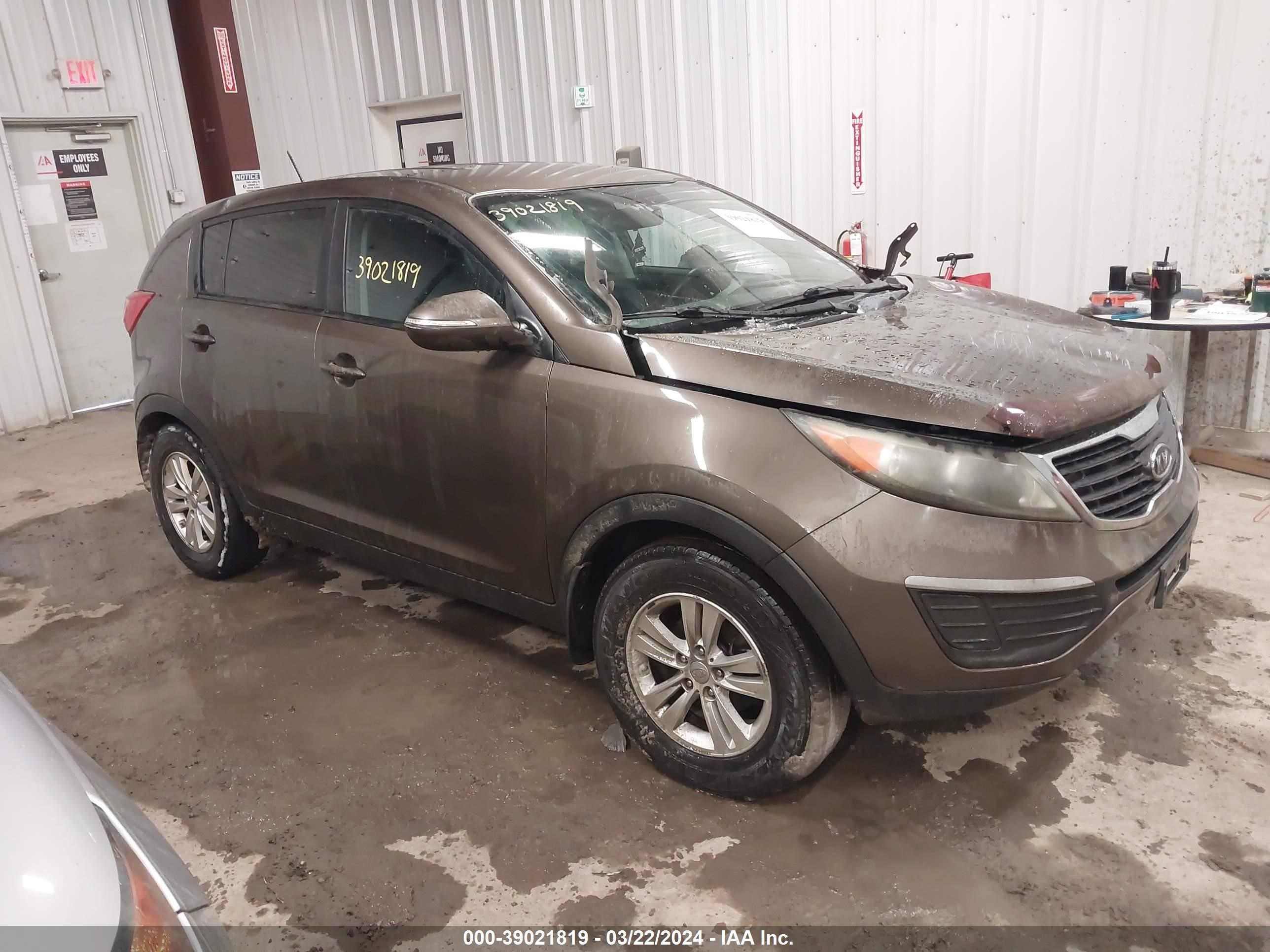 kia sportage 2011 kndpb3a20b7020754