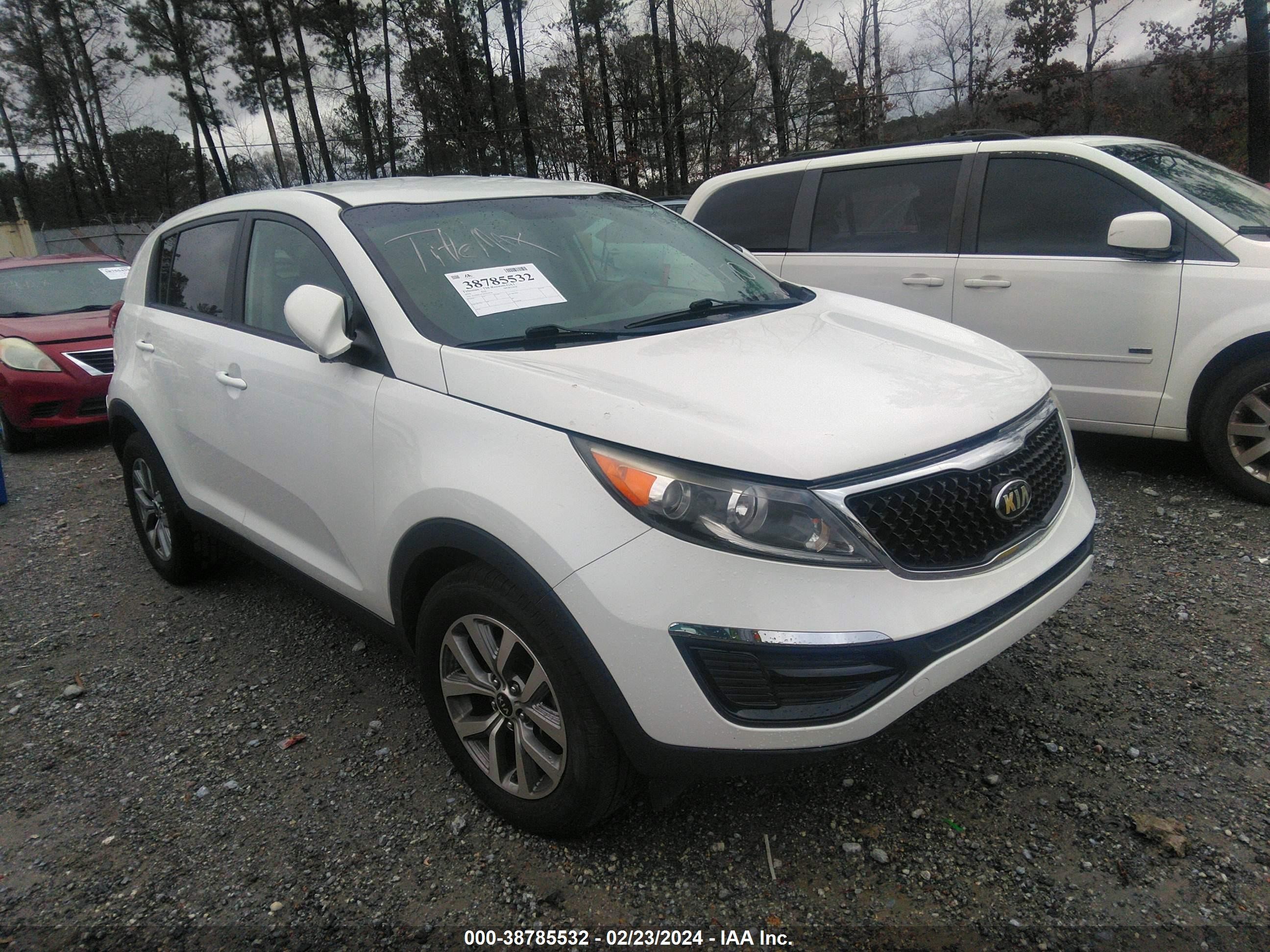 kia sportage 2016 kndpb3ac2g7814770