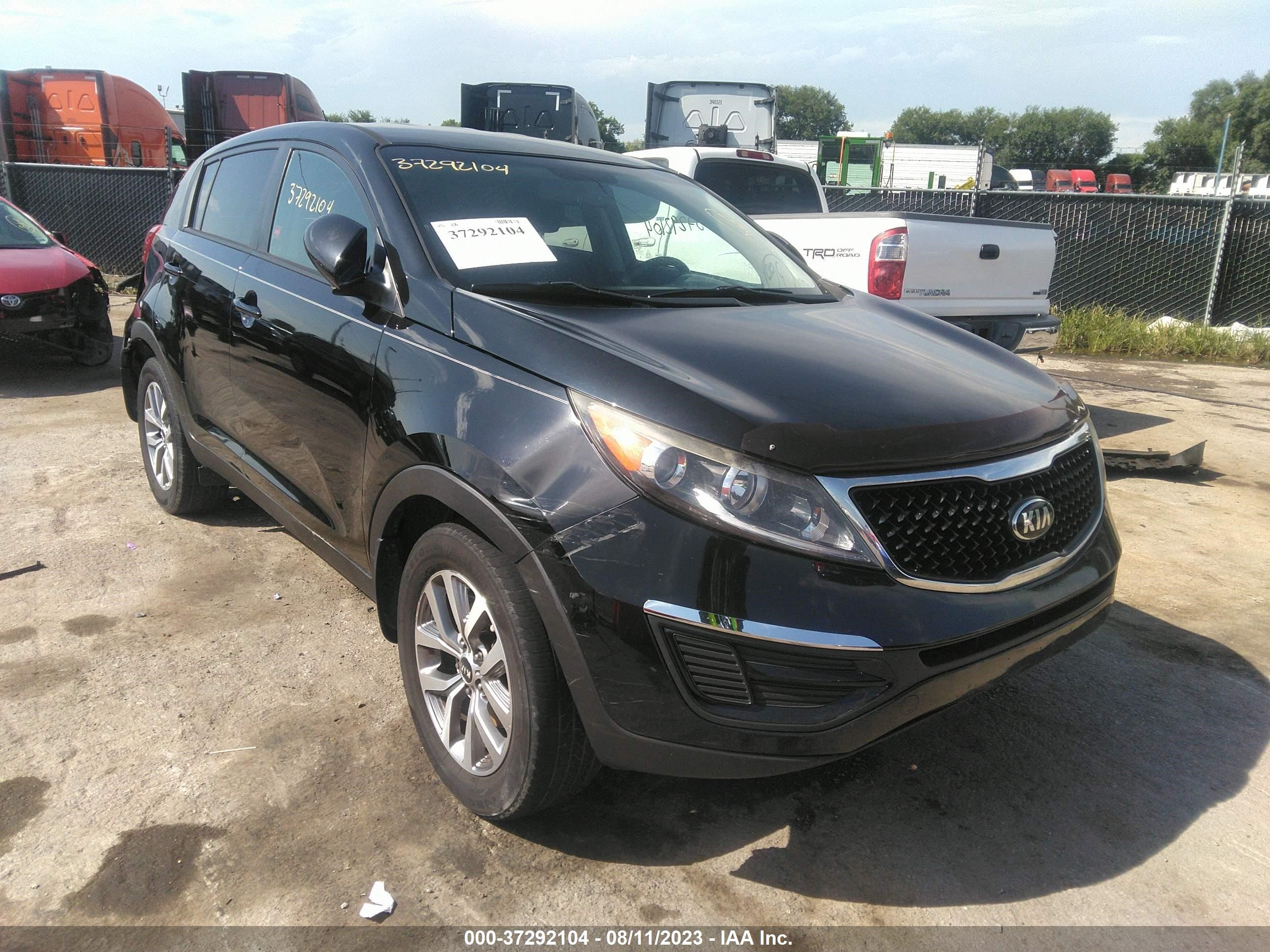 kia sportage 2016 kndpb3ac3g7847437