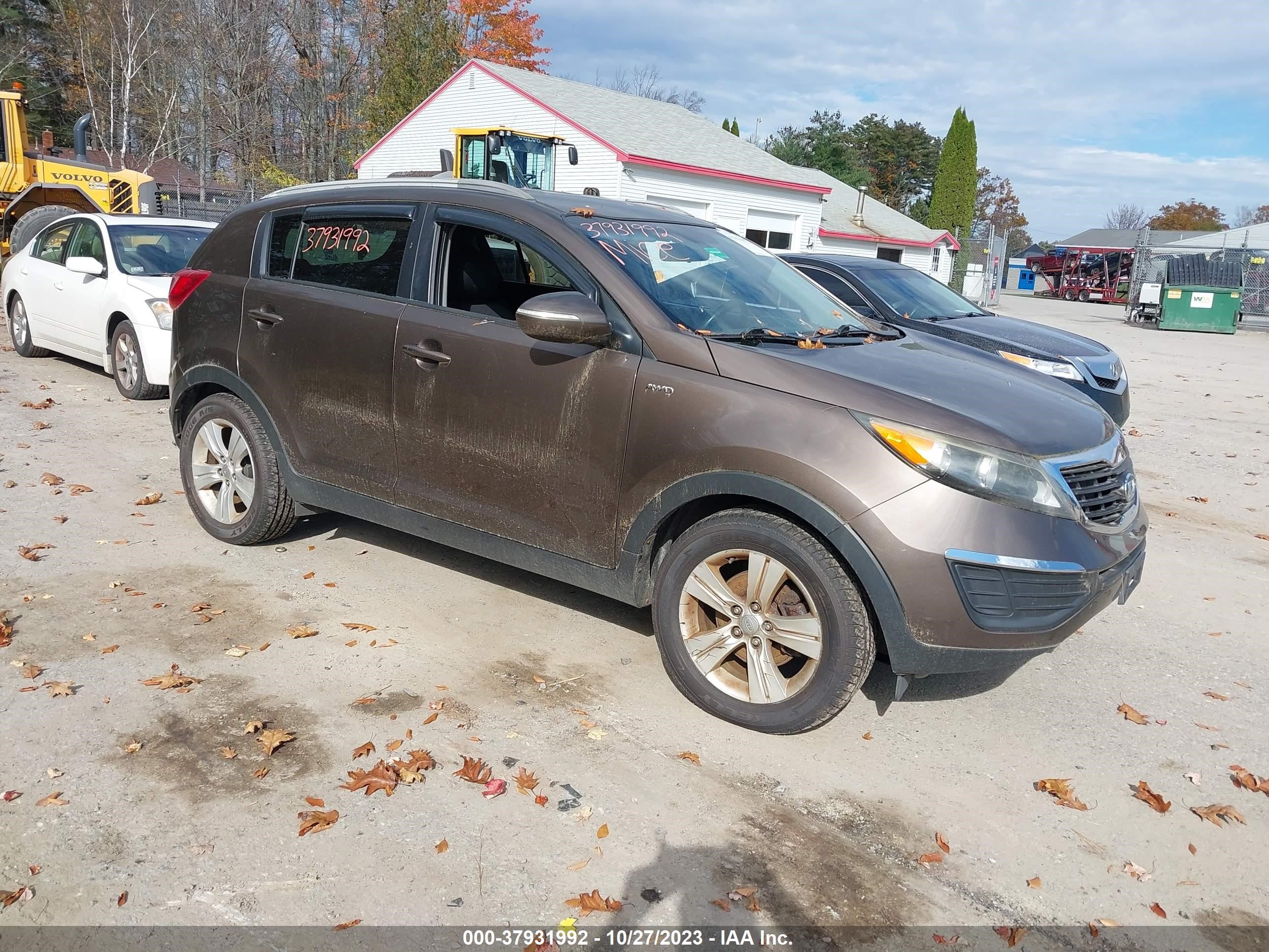 kia sportage 2011 kndpbca24b7062201