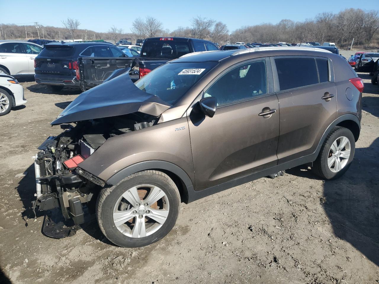 kia sportage 2012 kndpbca2xc7249475