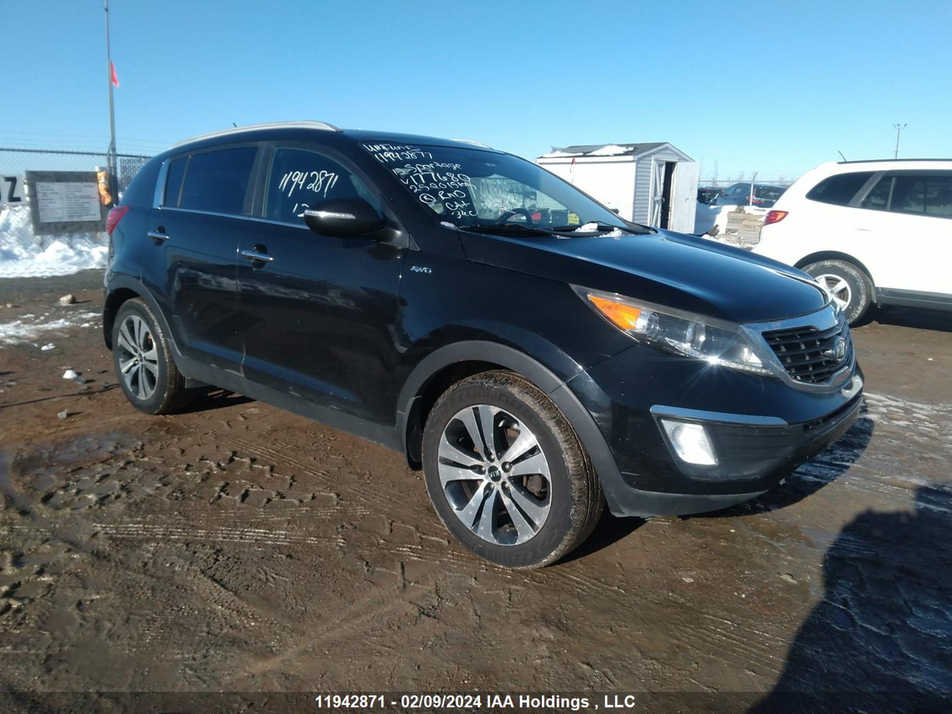 kia sportage 2012 kndpcca25c7177680