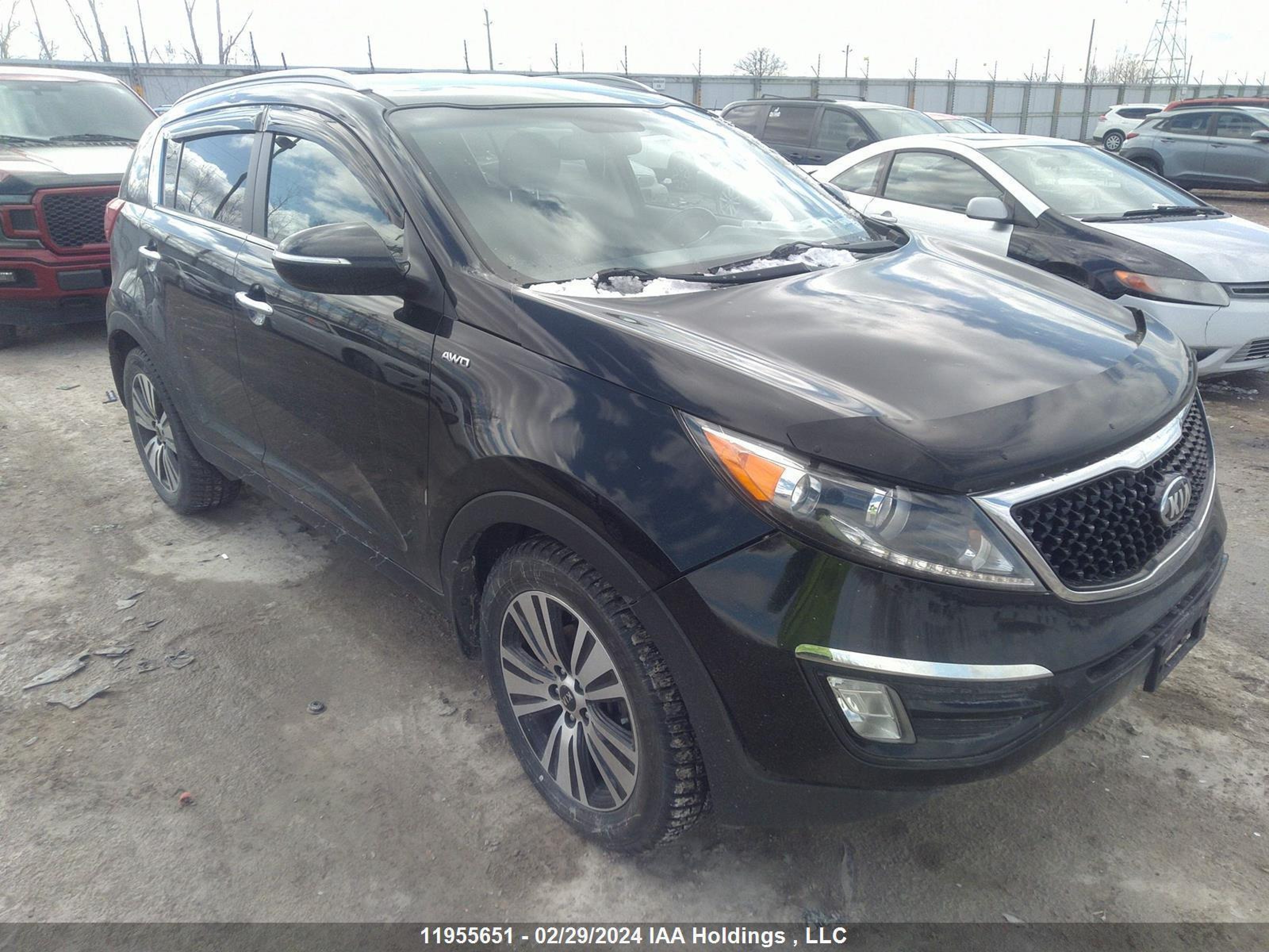 kia sportage 2016 kndpccac5g7818602