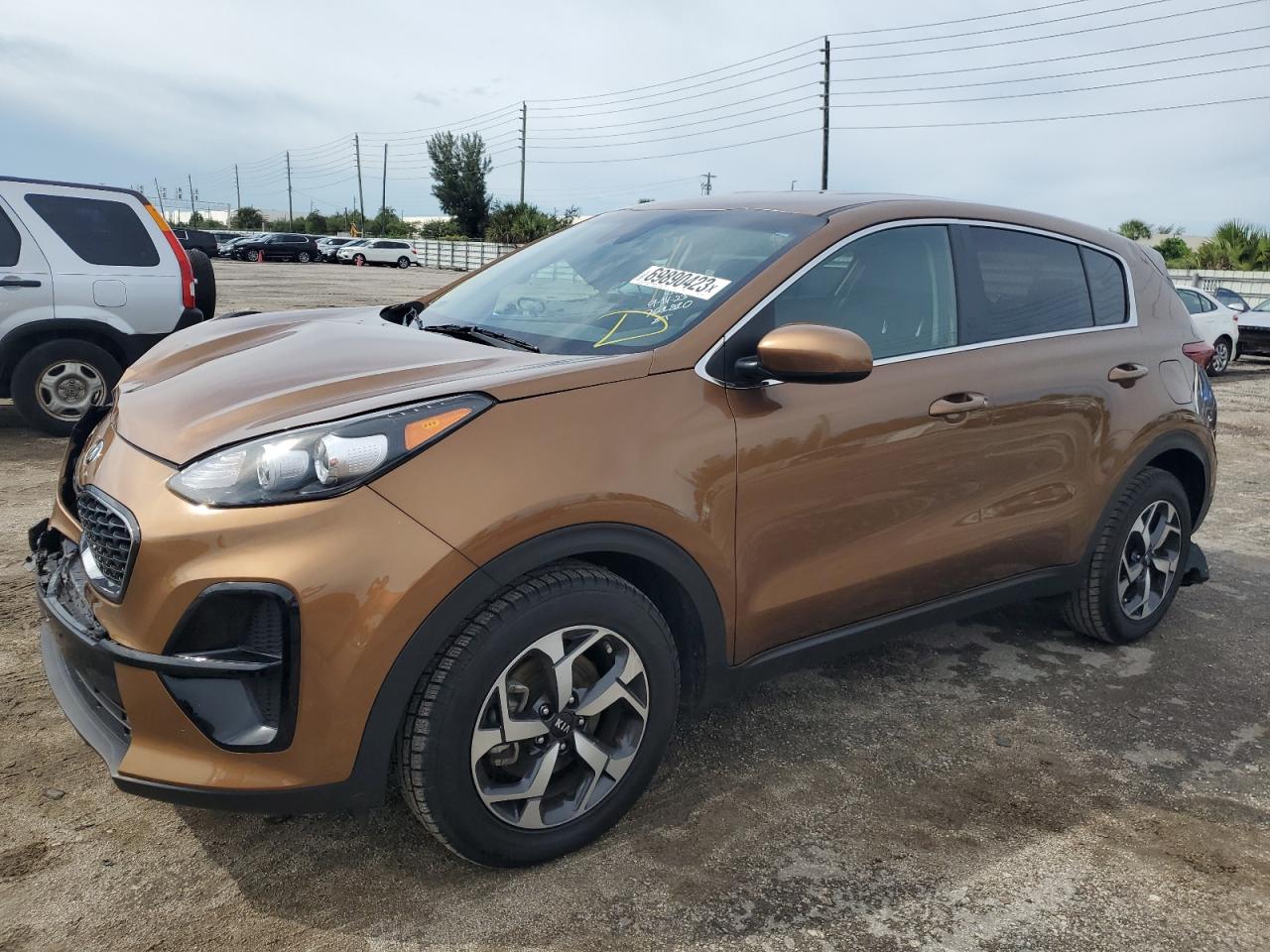 kia sportage 2020 kndpm3ac1l7761810