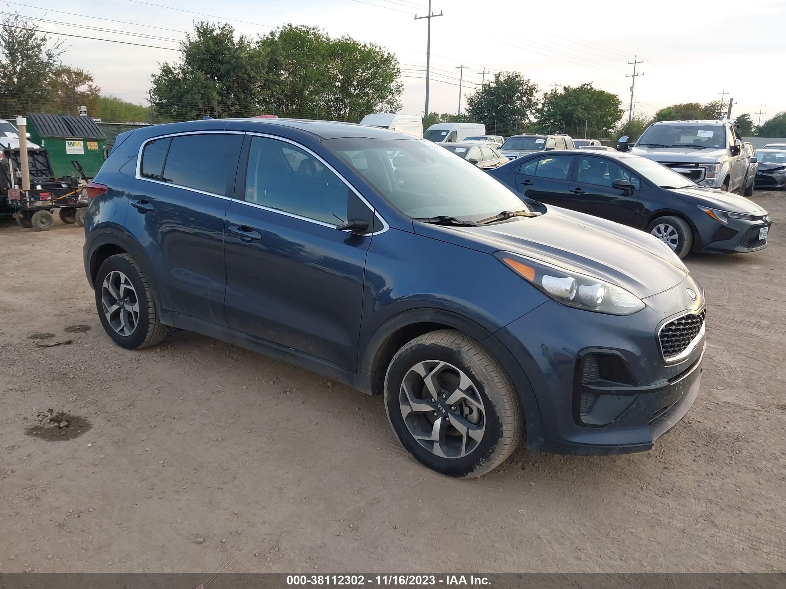 kia sportage 2021 kndpm3ac4m7864527