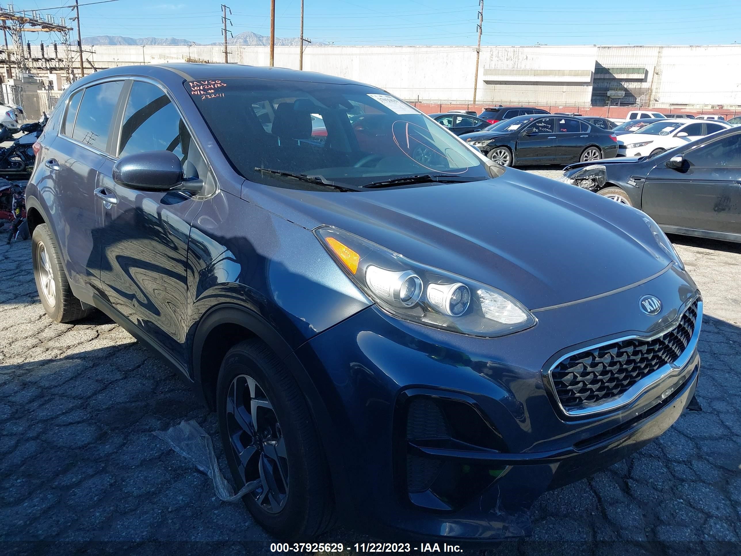 kia sportage 2021 kndpm3ac8m7912952