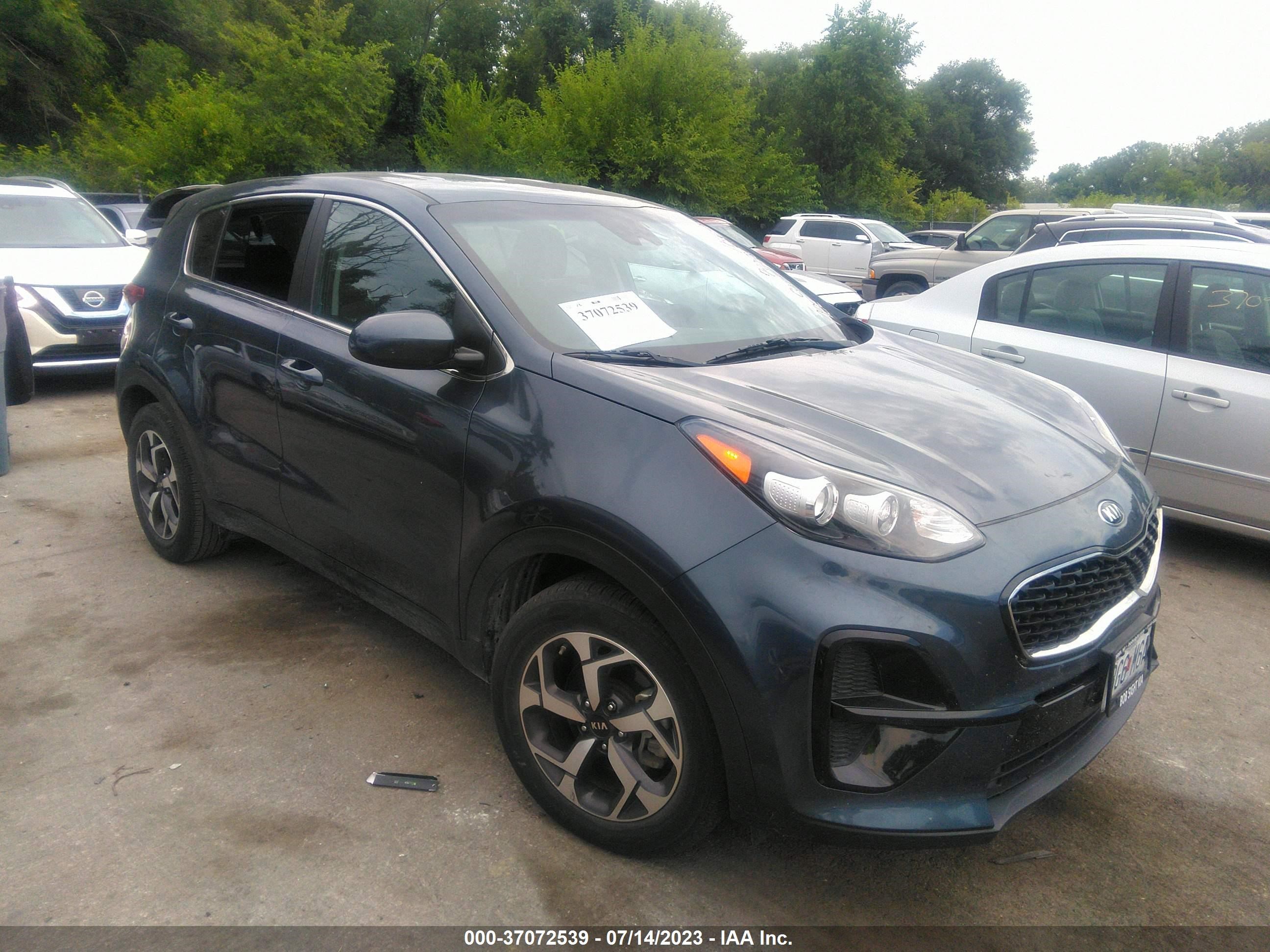 kia sportage 2020 kndpm3ac9l7652432