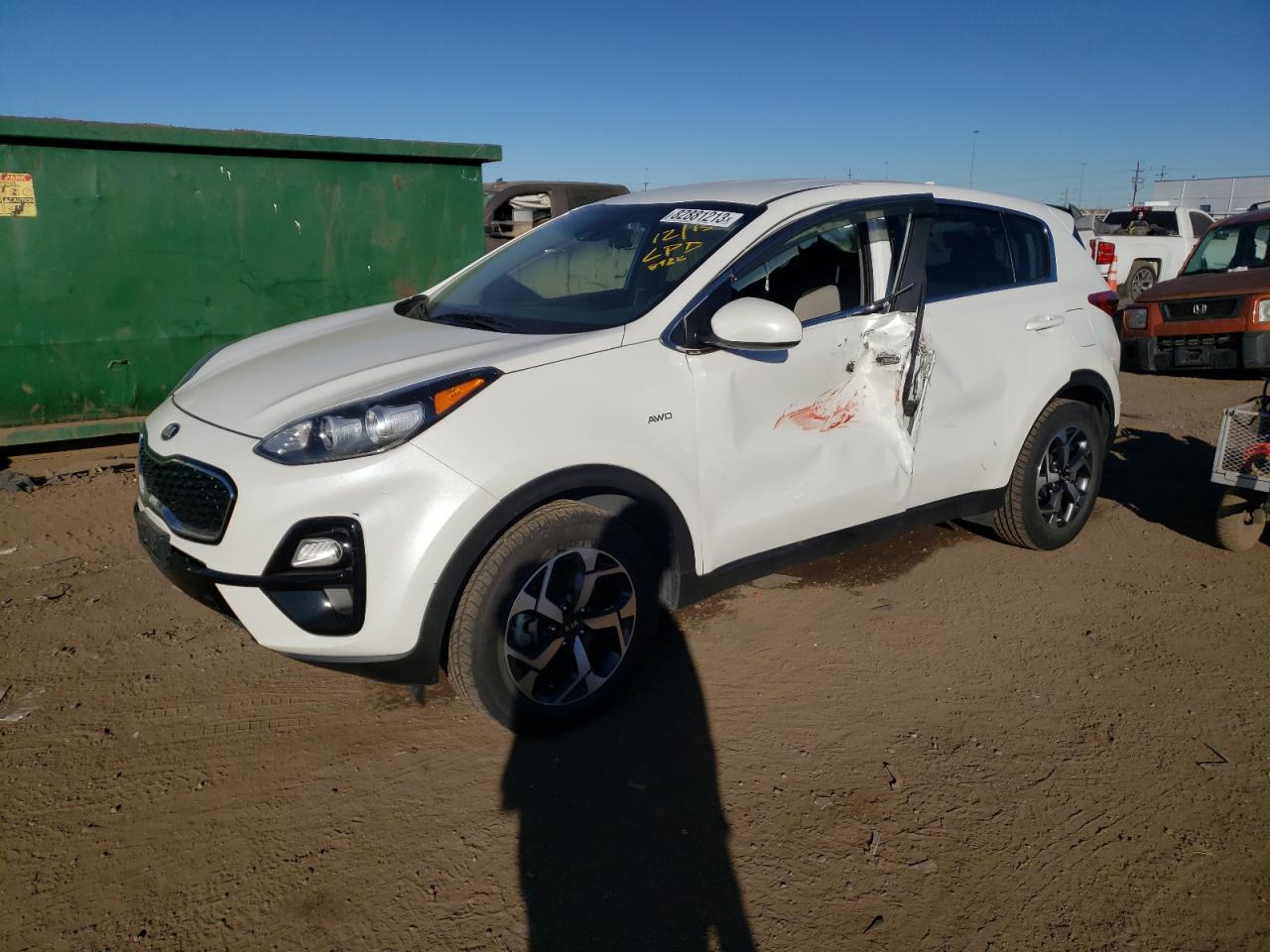 kia sportage 2021 kndpmcac4m7919932