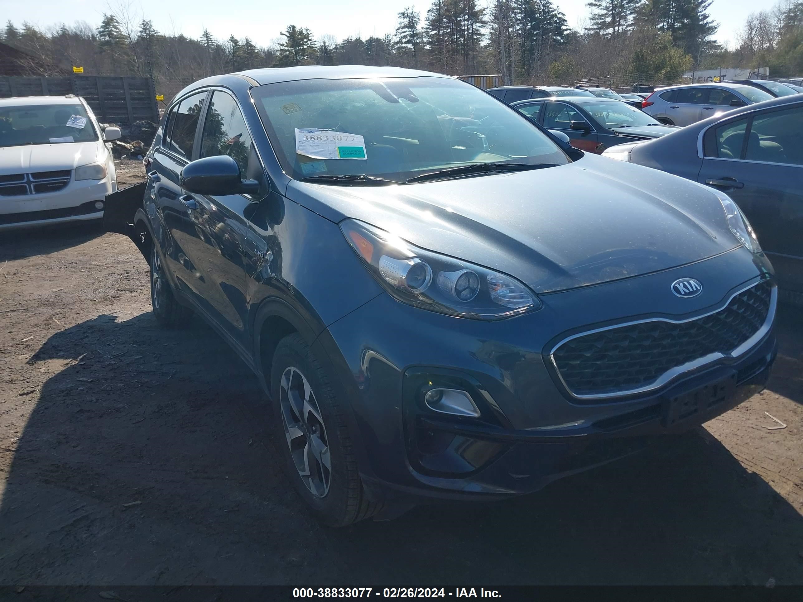 kia sportage 2020 kndpmcac7l7728858