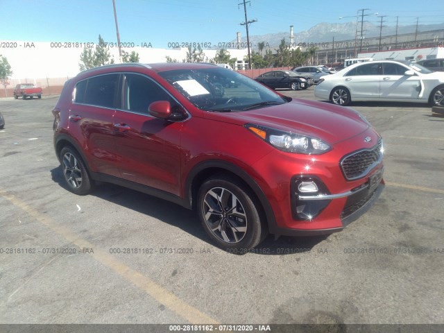 kia sportage 2020 kndpn3ac3l7635557