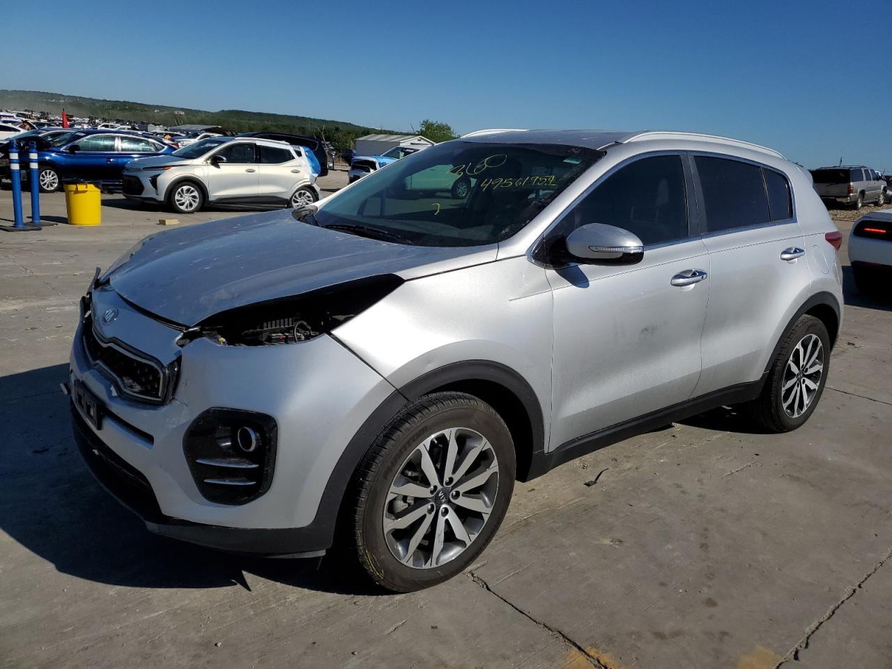 kia sportage 2019 kndpn3ac5k7597800