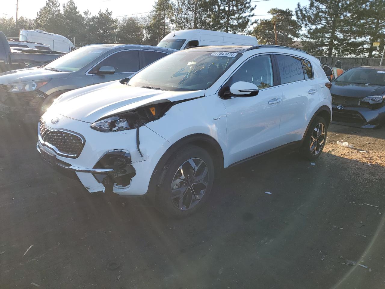 kia sportage 2022 kndpncac2n7011669