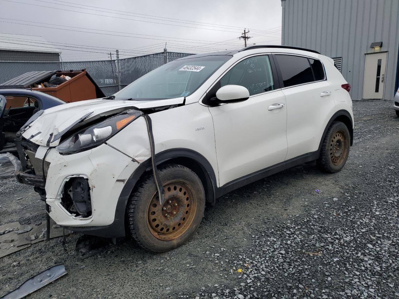 kia sportage 2020 kndpncac3l7777598