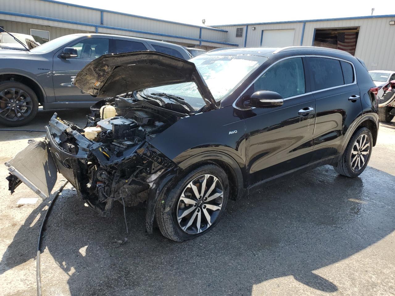 kia sportage 2017 kndpncac6h7149848