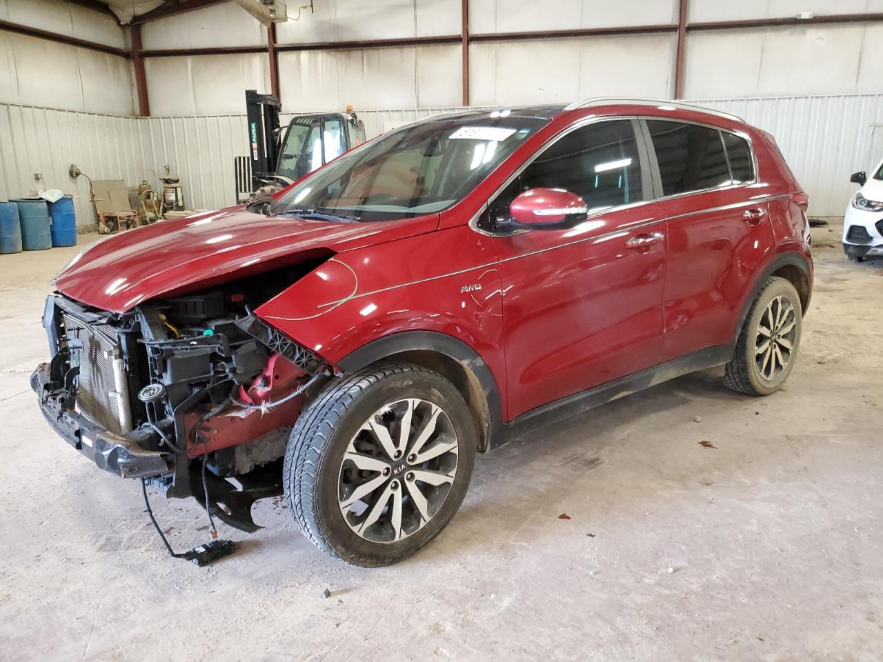 kia sportage 2017 kndpncac9h7179927