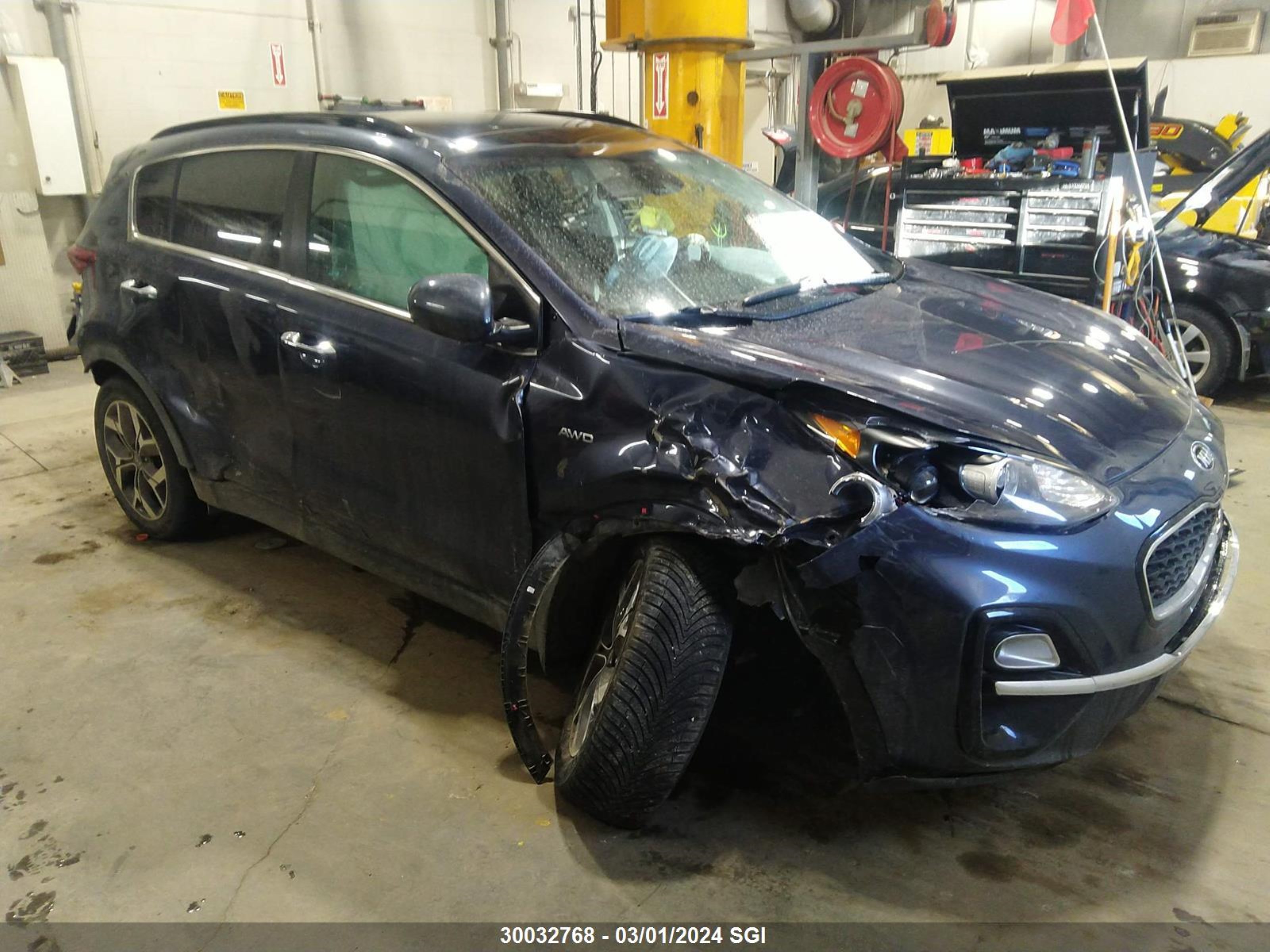 kia sportage 2020 kndpncac9l7755427