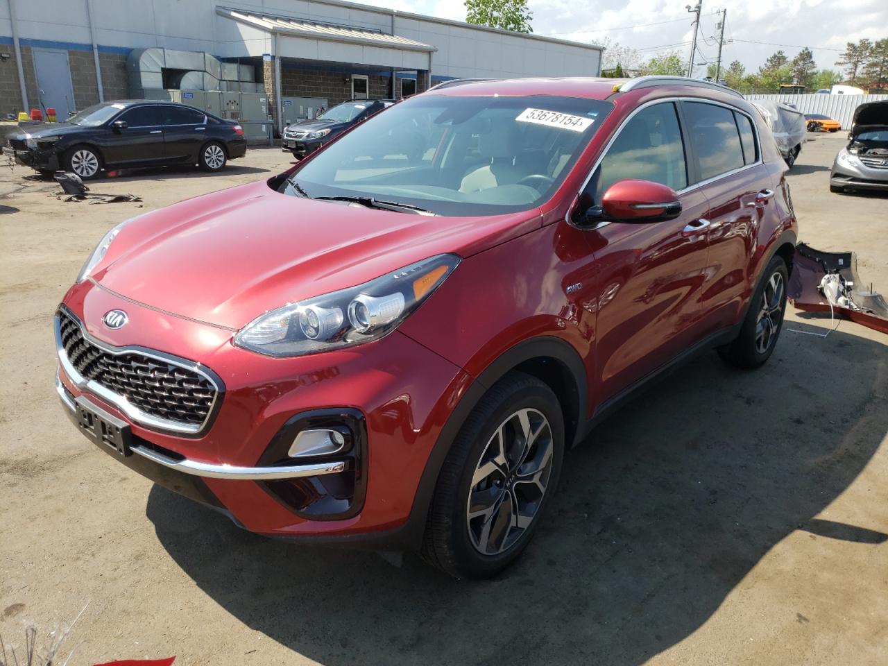 kia sportage 2020 kndpncacxl7699479