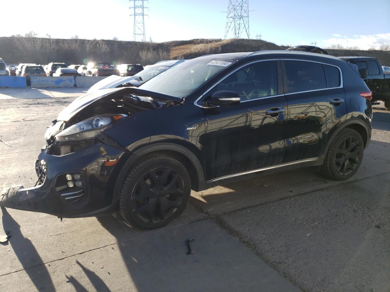 kia sportage 2017 kndprca61h7079917