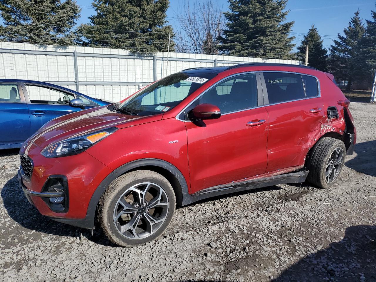 kia sportage 2021 kndprca61m7919477