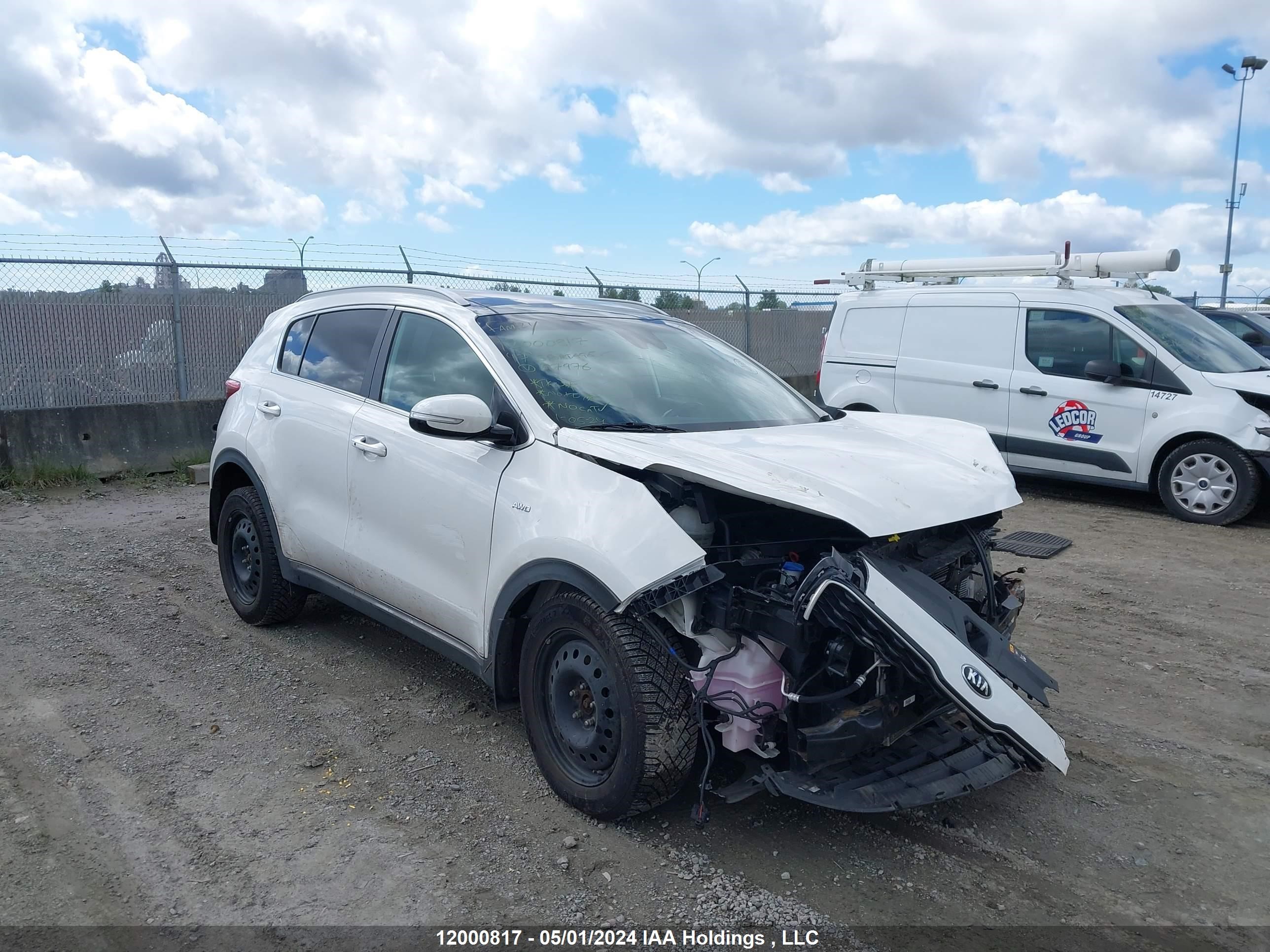 kia sportage 2017 kndprca64h7197976