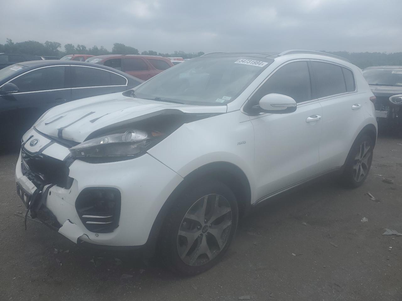 kia sportage 2017 kndprca65h7184167