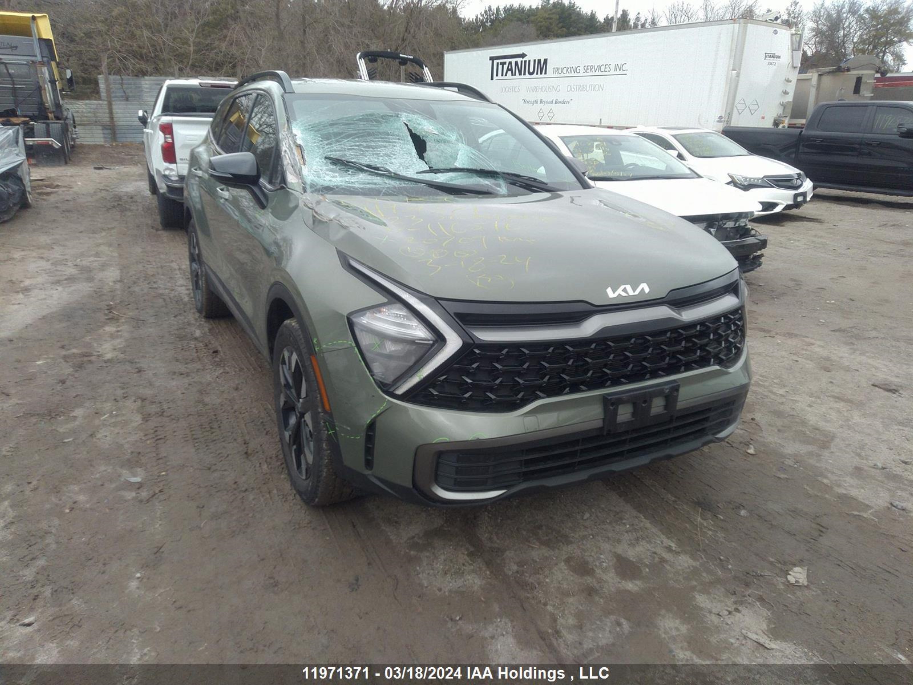 kia sportage 2023 kndpucaf9p7116516