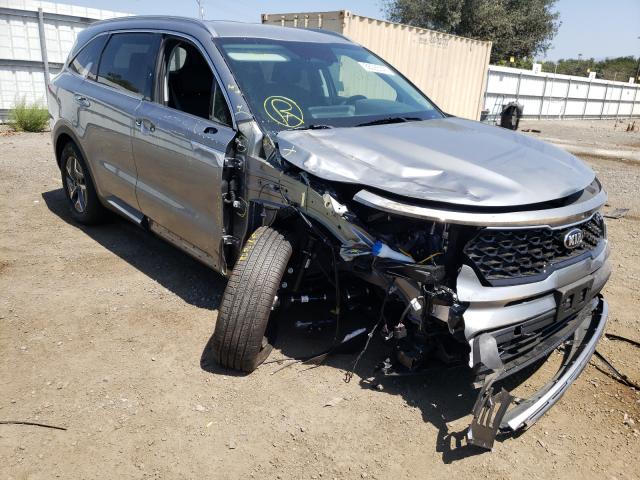 kia sorento s 2021 kndrg4lg1m5055147