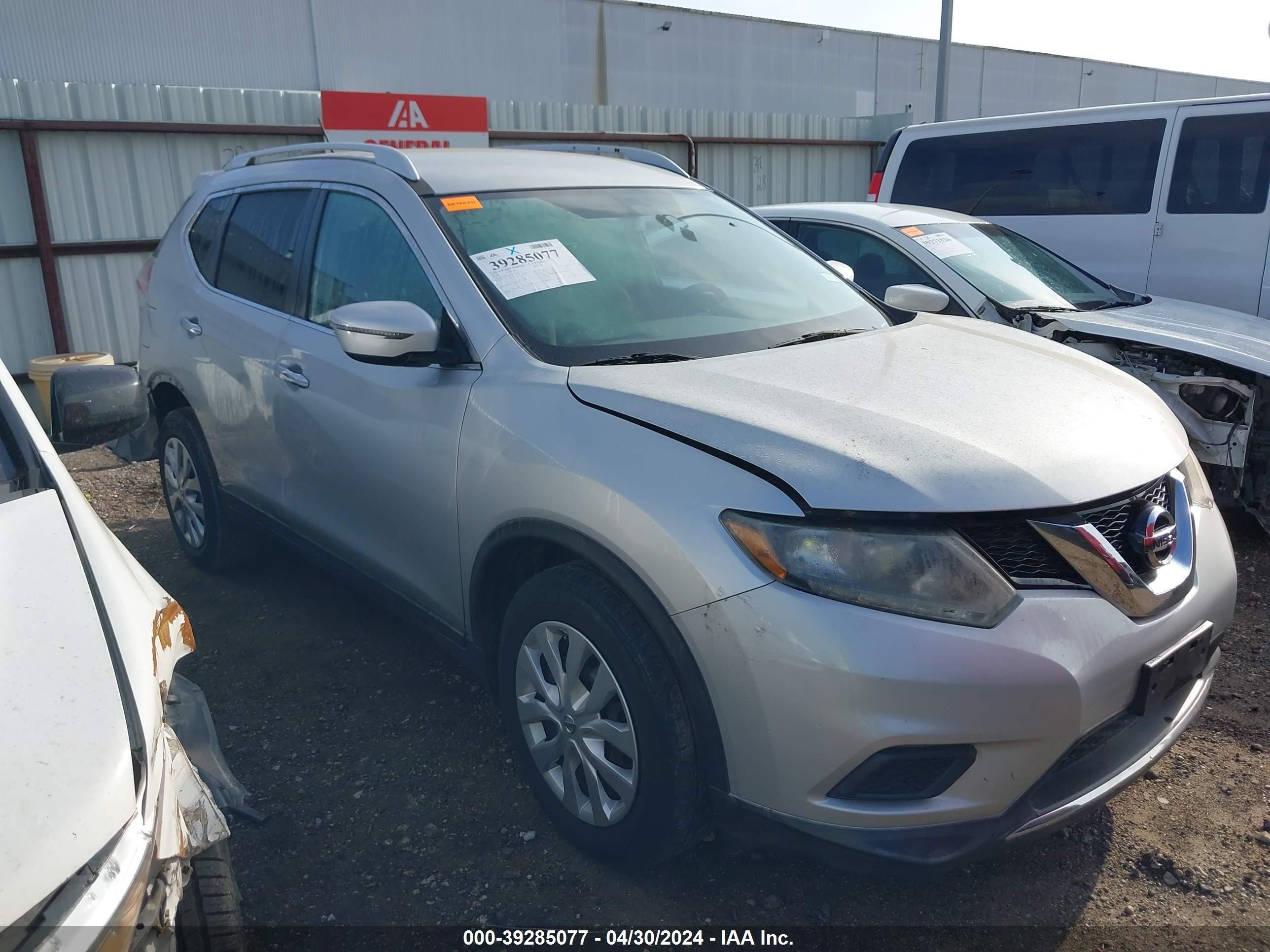 nissan rogue 2016 knmat2mt1gp637363