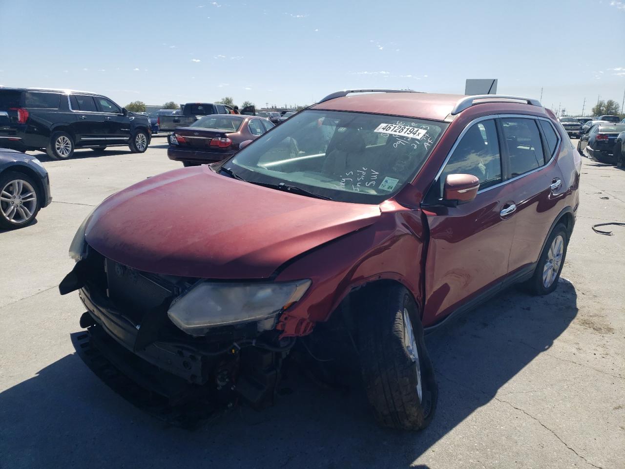 nissan rogue 2015 knmat2mt2fp562199