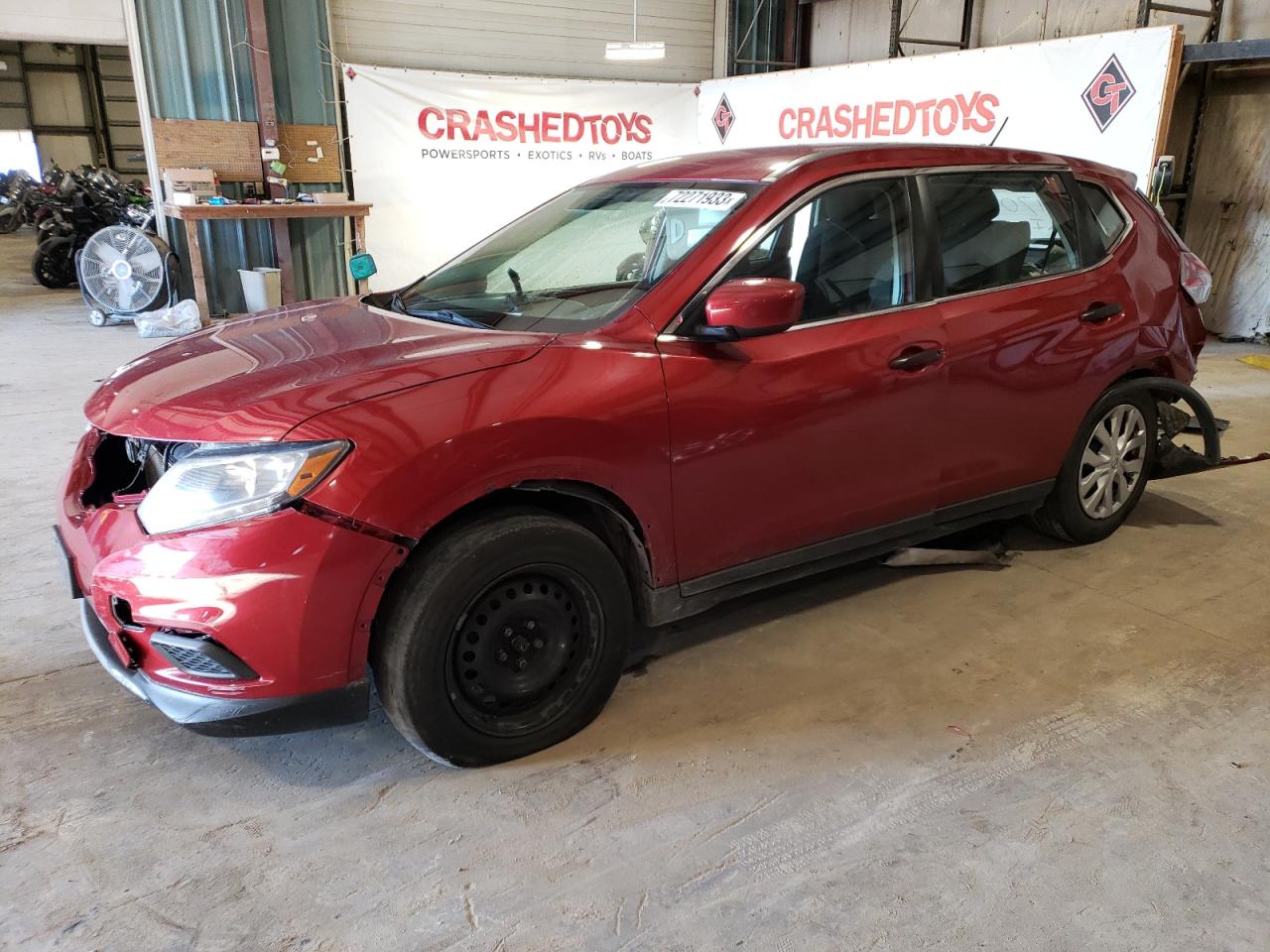 nissan rogue 2016 knmat2mt2gp691528